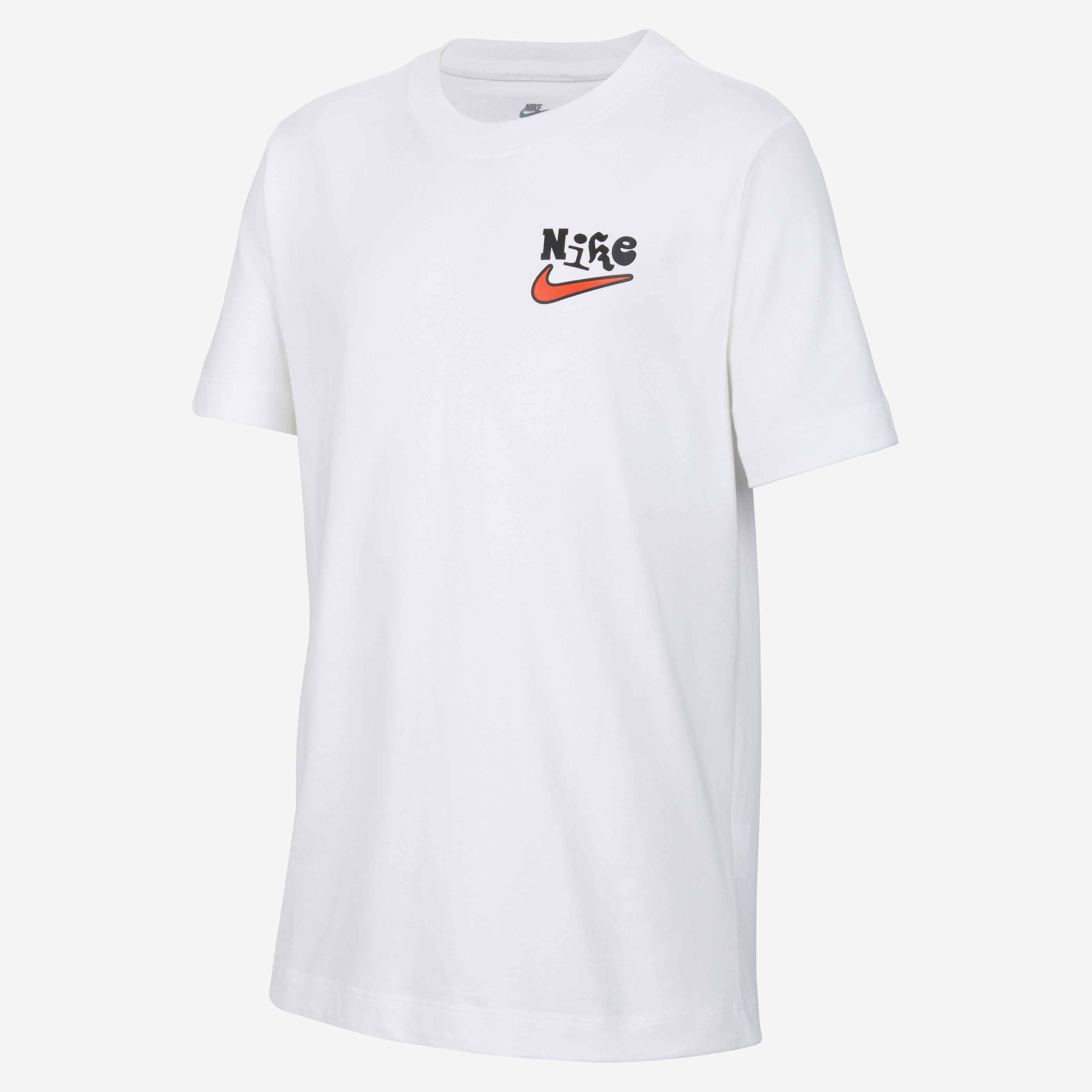 Polera nike blanca online