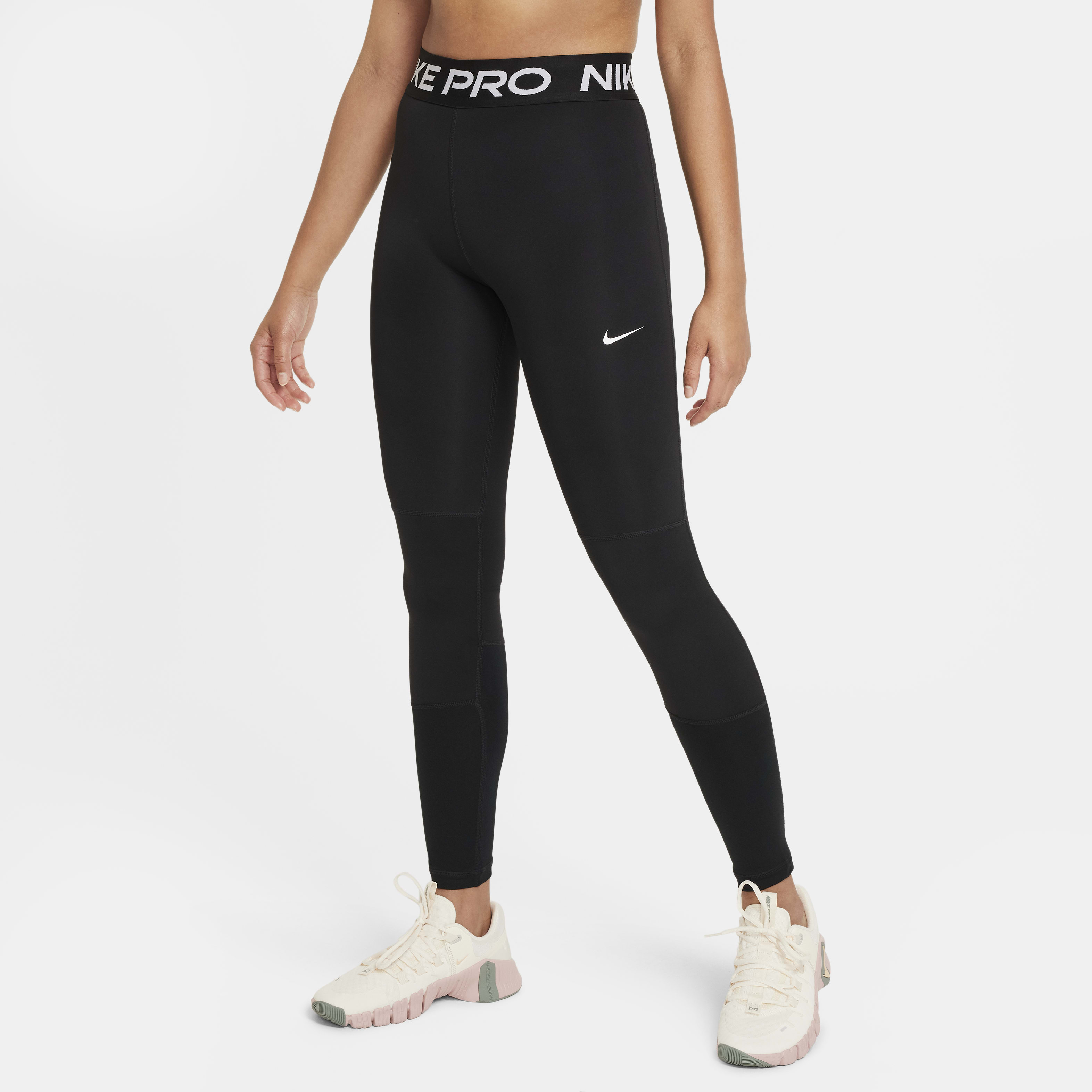 Nike Pro Dri-FIT Calzas para niña talla grande