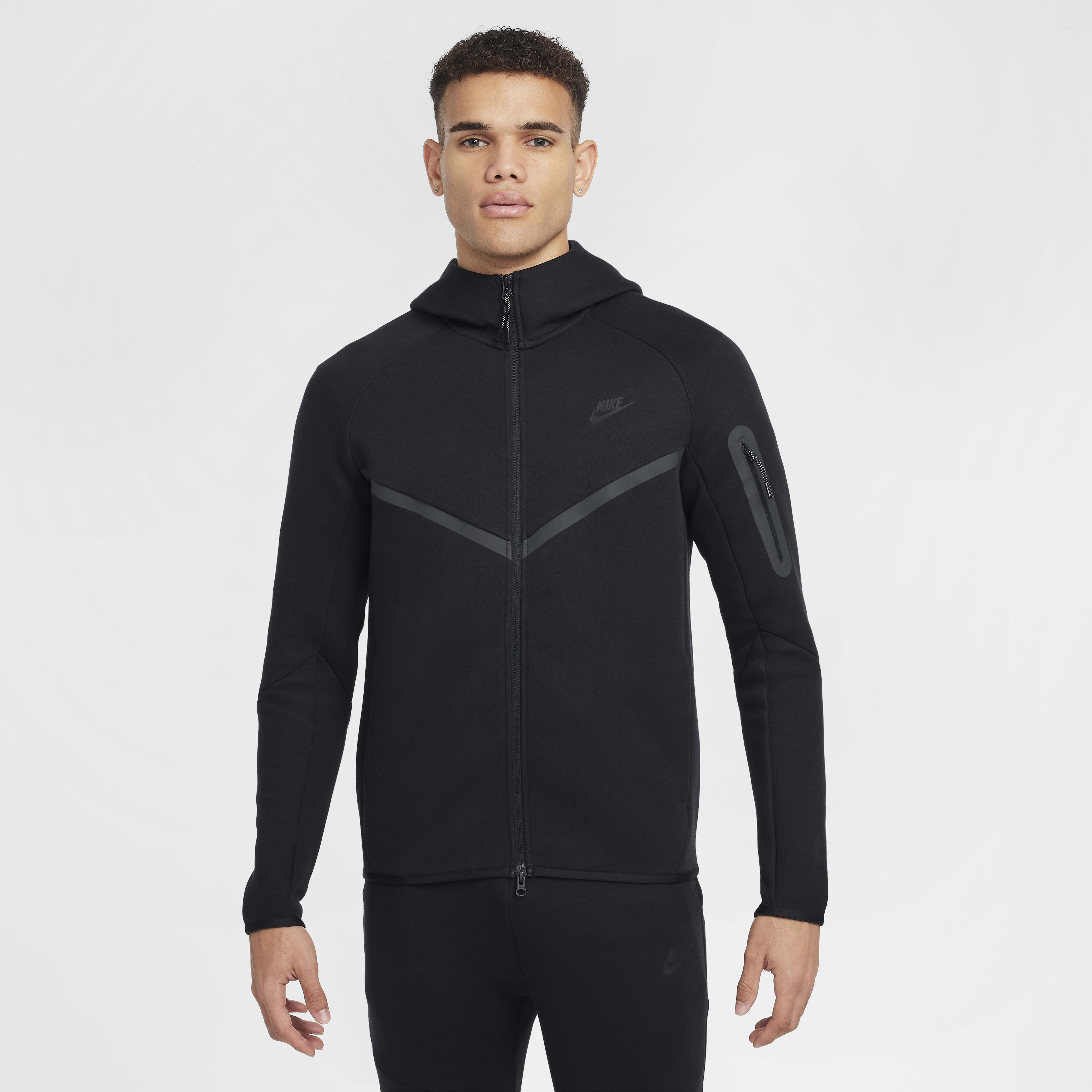 Nike Tech Polerón Windrunner con cierre completo para hombre
