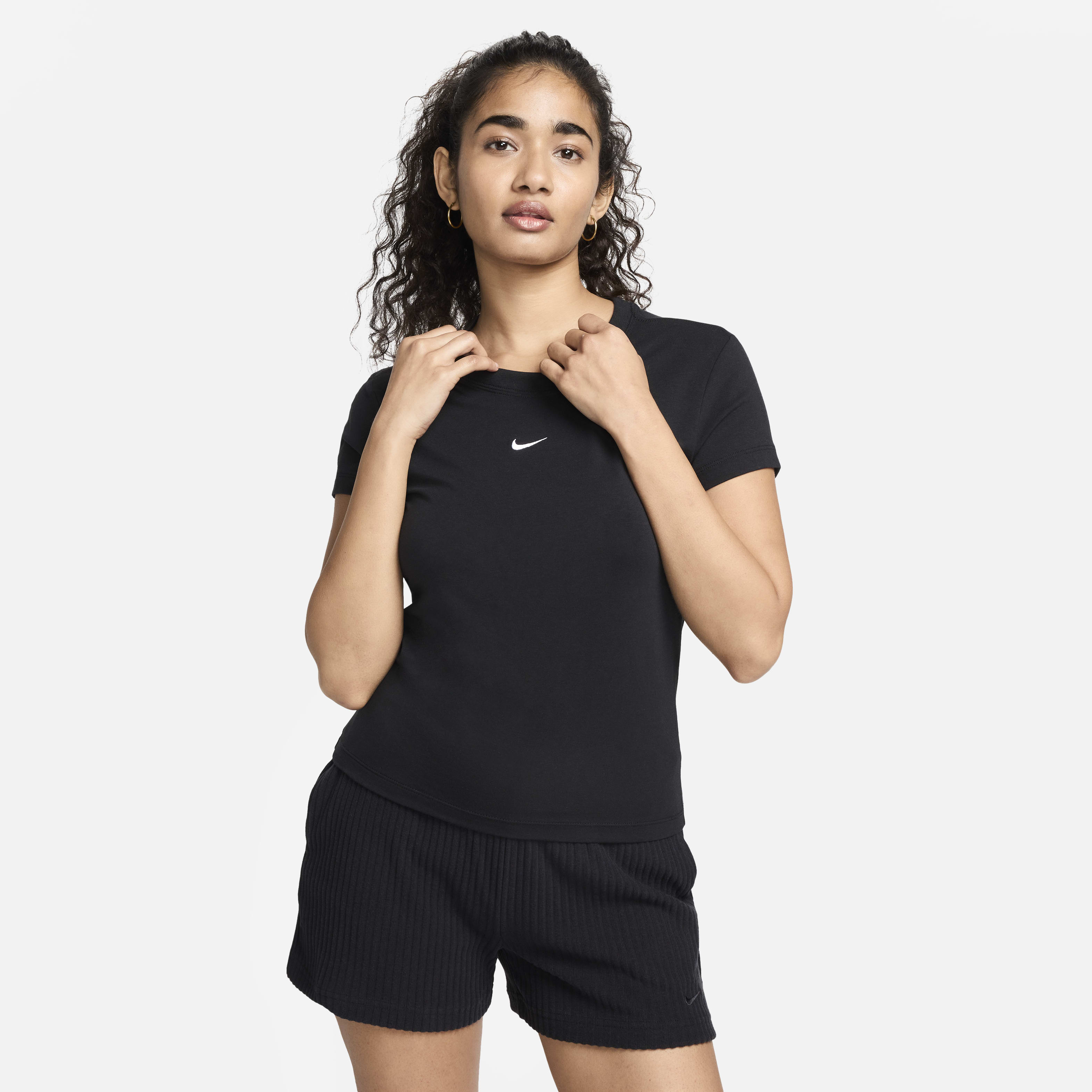 Nike Sportswear Chill Knit Polera cropped para mujer