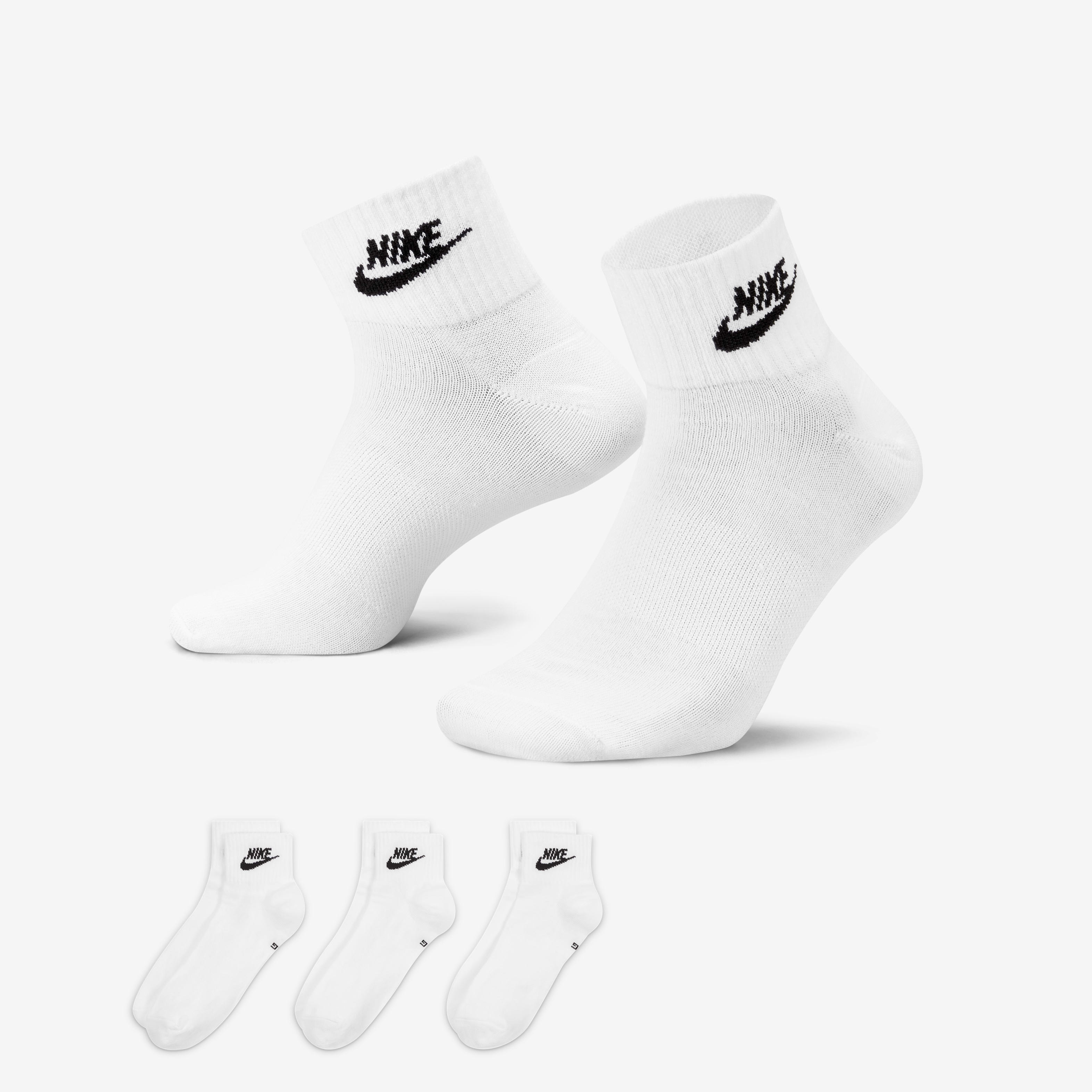 Nike Everyday Essential Calcetines al tobillo (3 pares)