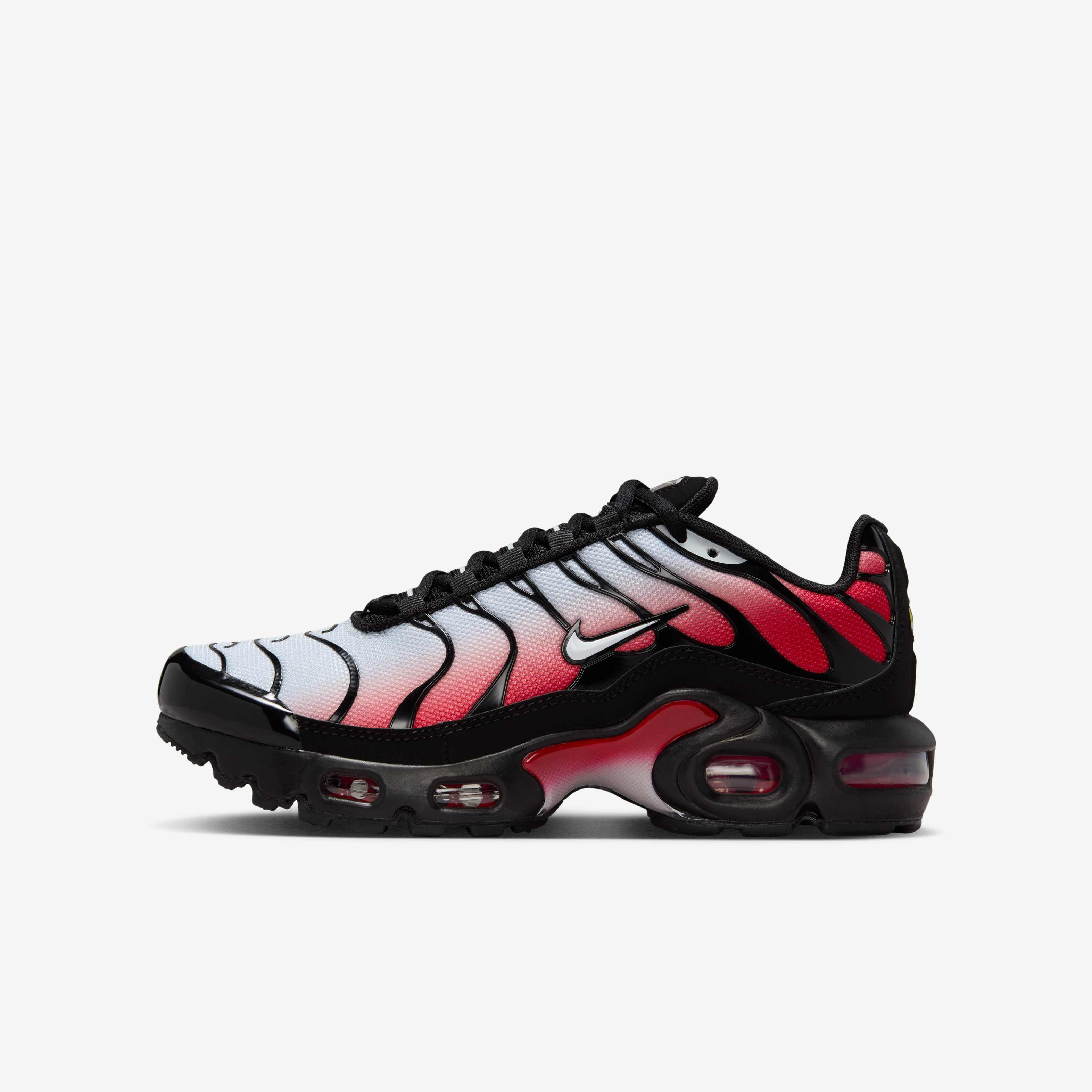 Sneakers Nike Tn Blancas Y Negras Air Max Tn Negras Y Rojas Nike