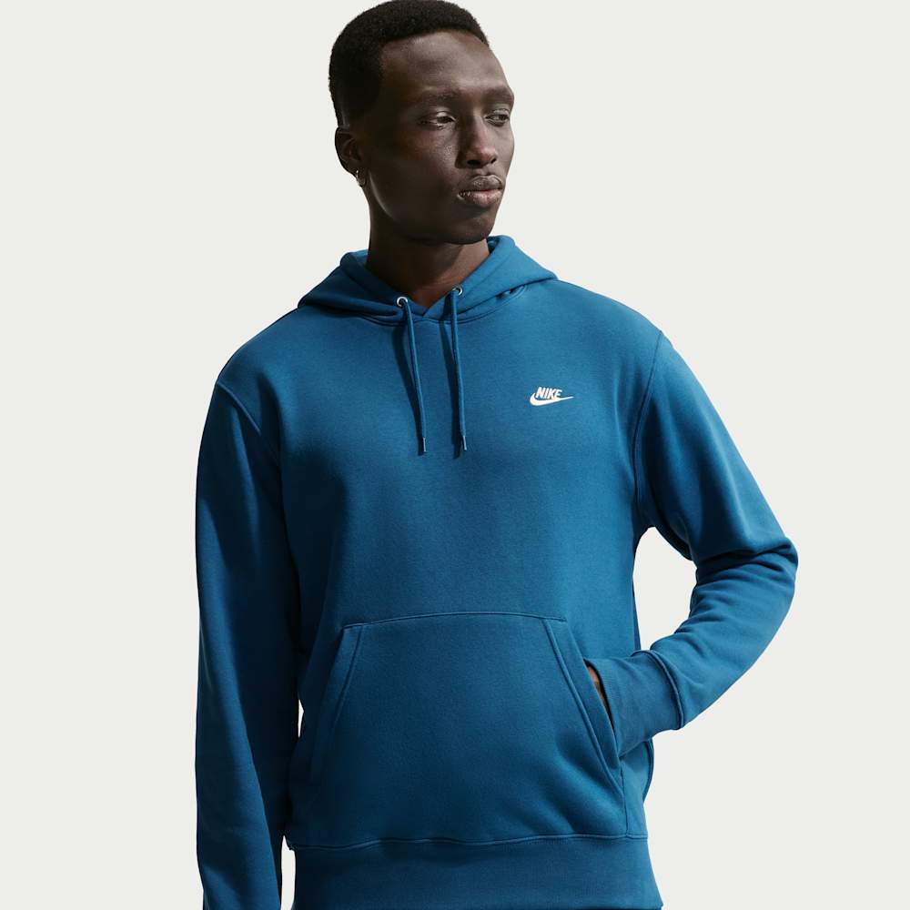 Nike Club Polerón con capucha para hombre