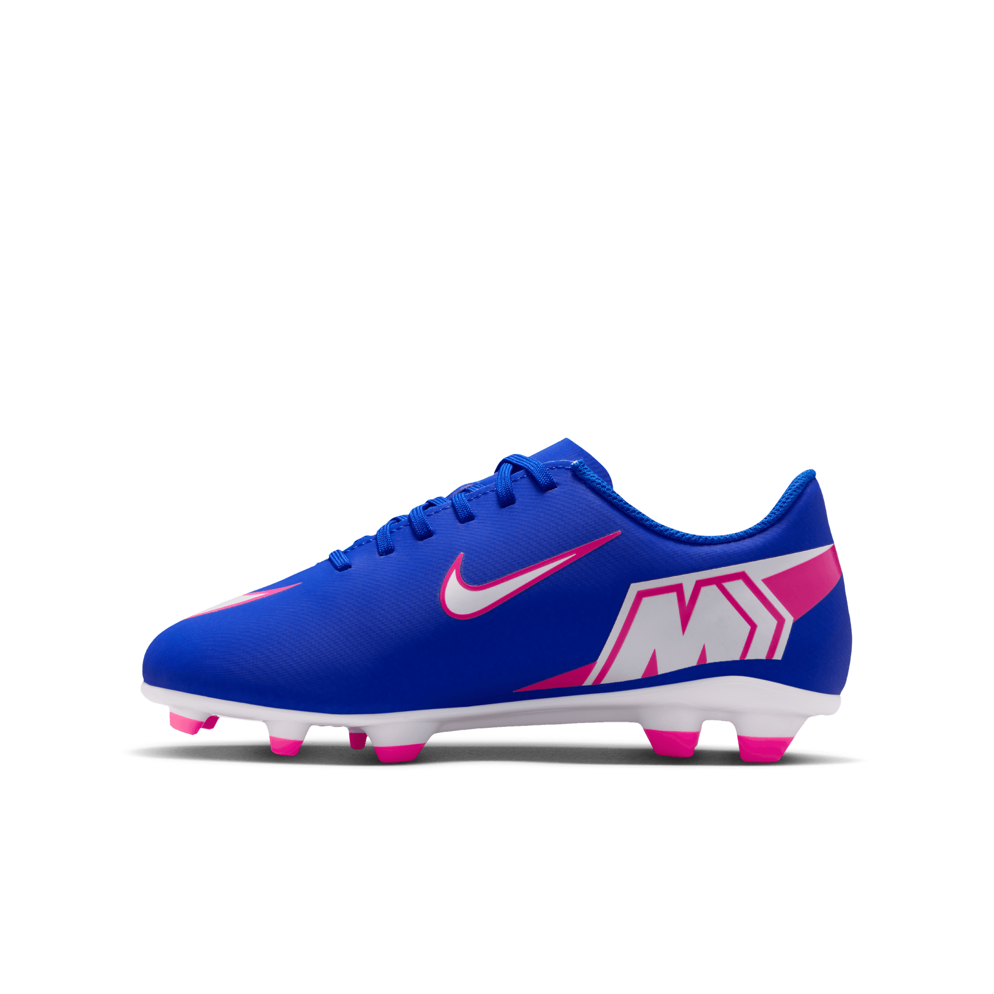 Nike Jr. Mercurial Vapor 16 Club Zapatillas de fútbol para terrenos múltiples de corte low para niños de preescolar y grandes