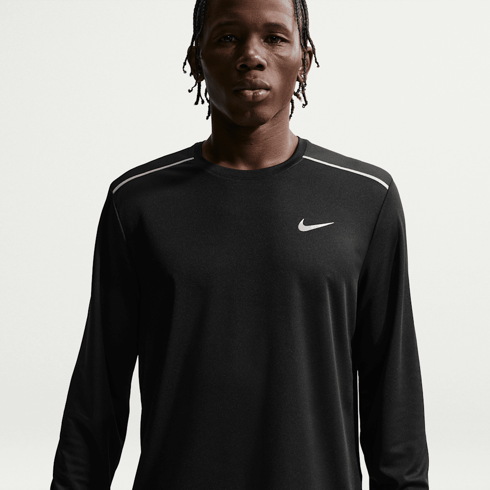 Nike Miler Polera de running Dri-FIT UV de manga larga para hombre