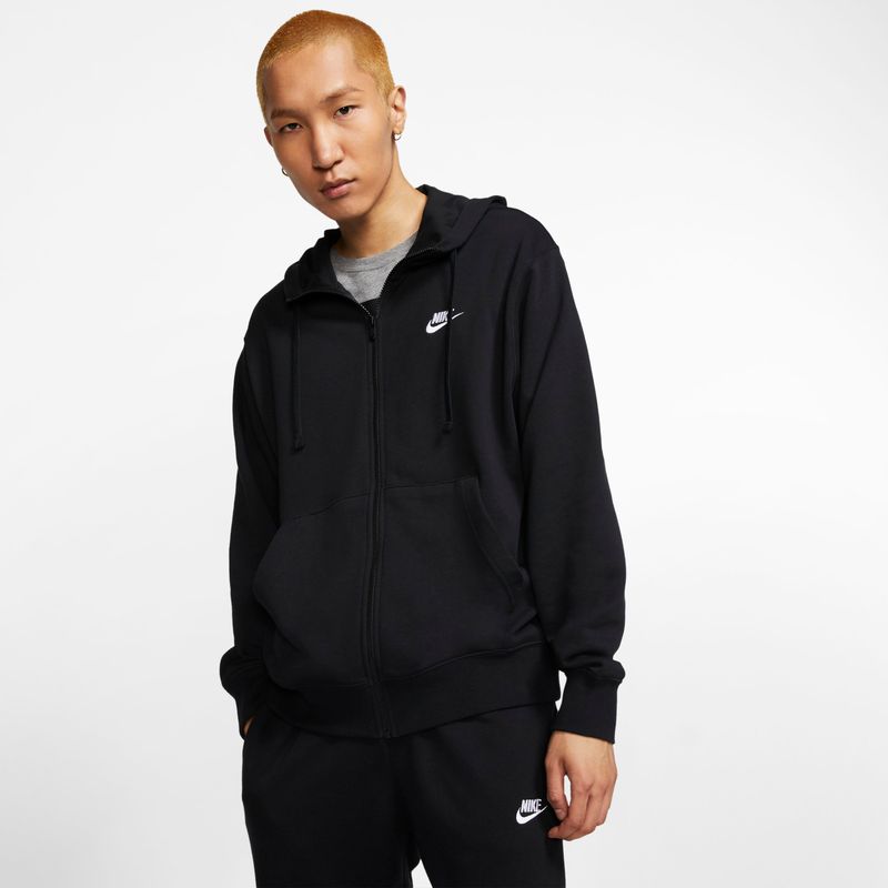 Nike m nsw discount club hoodie fz ft