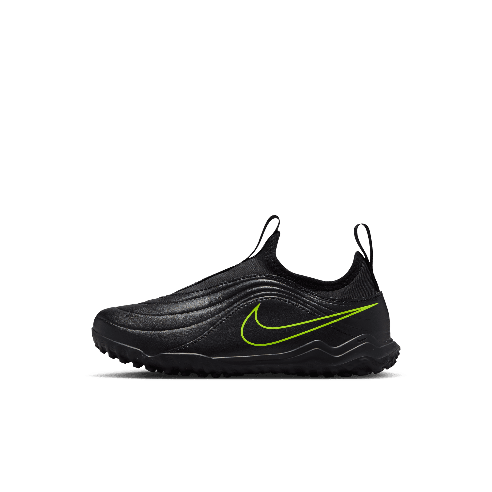 Nike Jr. Tiempo Maestro Flex Zapato de fútbol para pasto sintético (turf) de caña alta para niños de preescolar