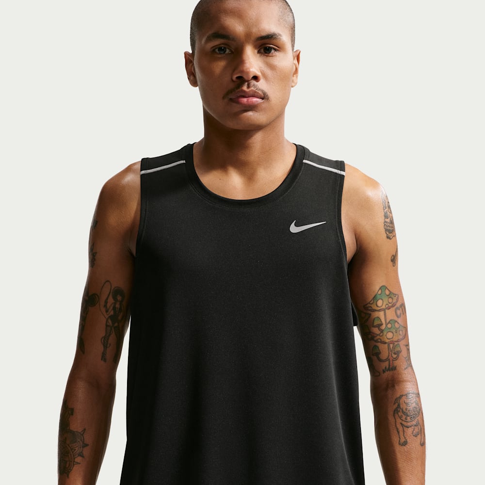 Nike Miler Polera sin mangas de running Dri-FIT para hombre