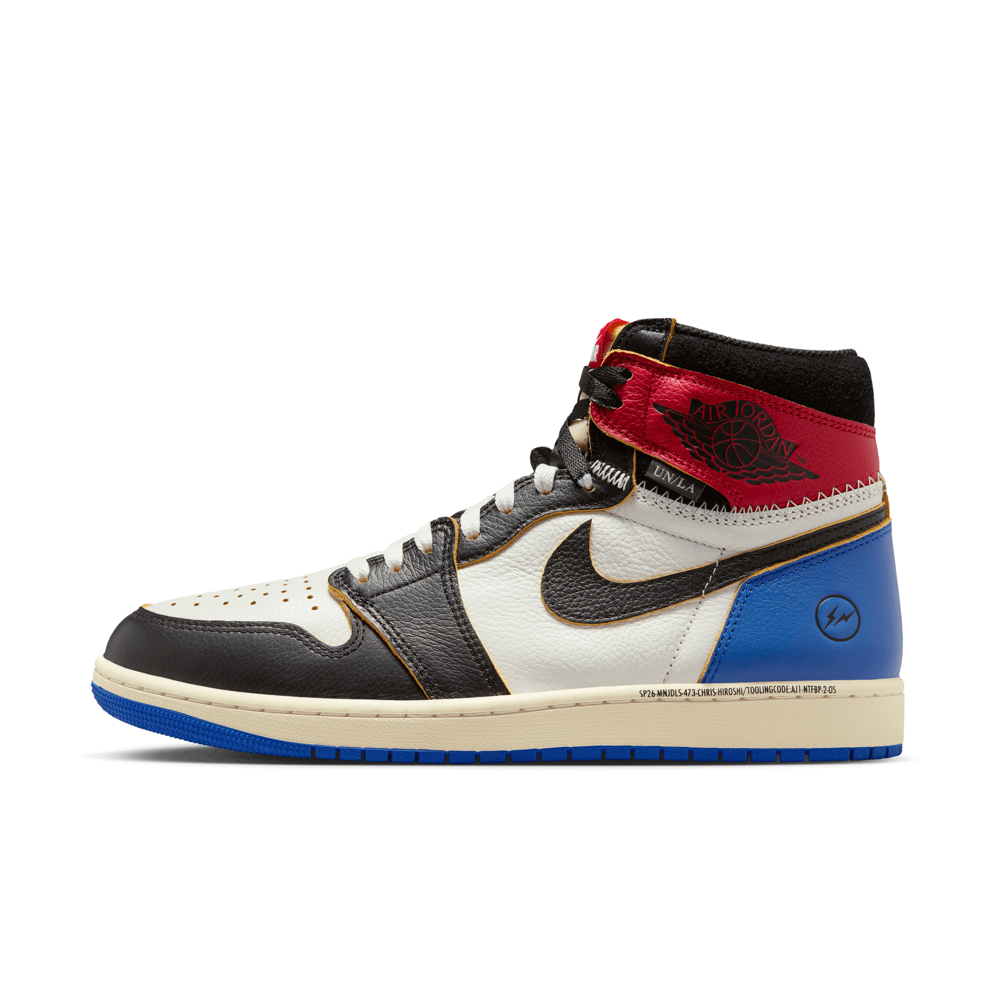 Air Jordan 1 Retro High OG x Union x Fragment - snkrs - calzado