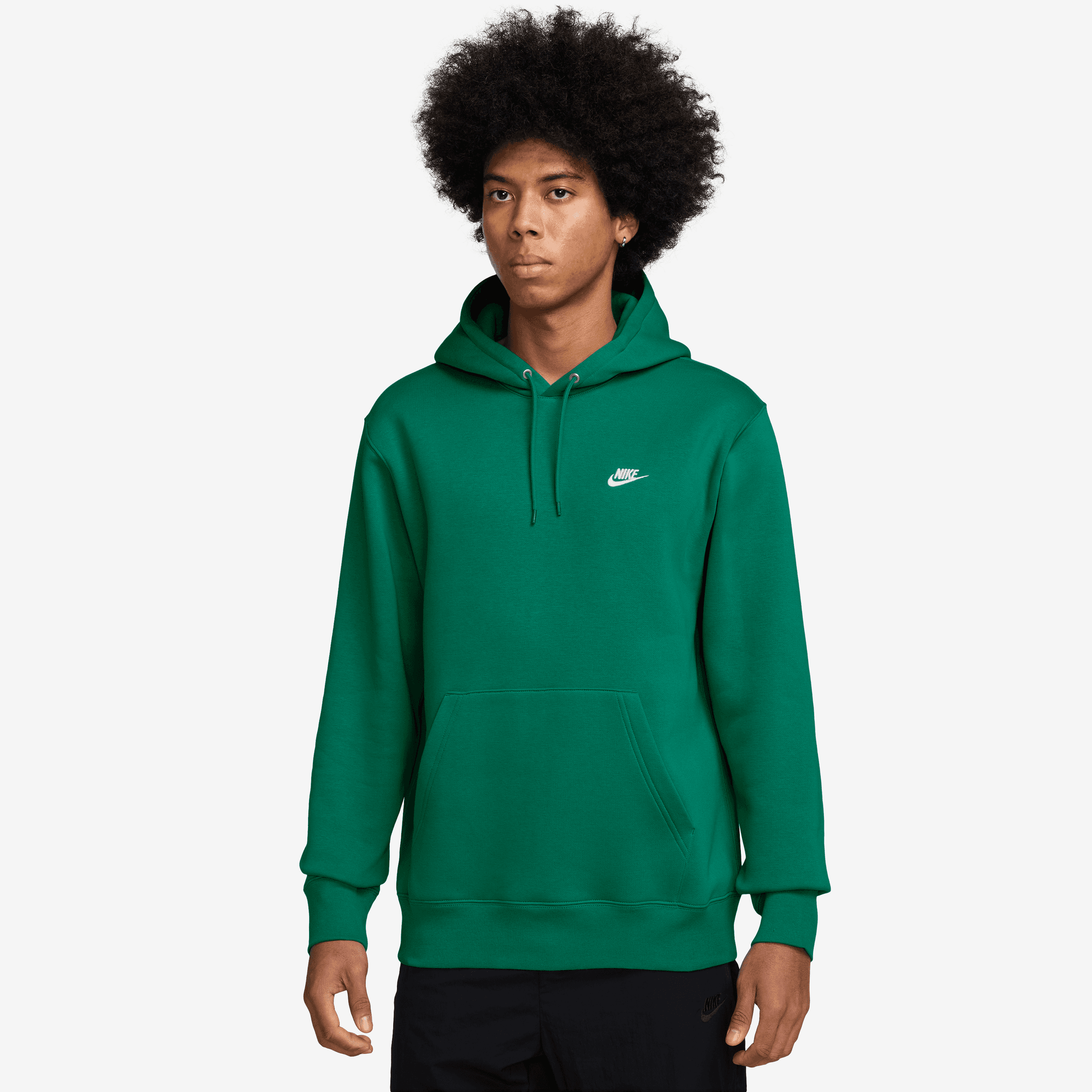 Nike Club Polerón con gorro sin cierre de tejido Fleece para hombre
