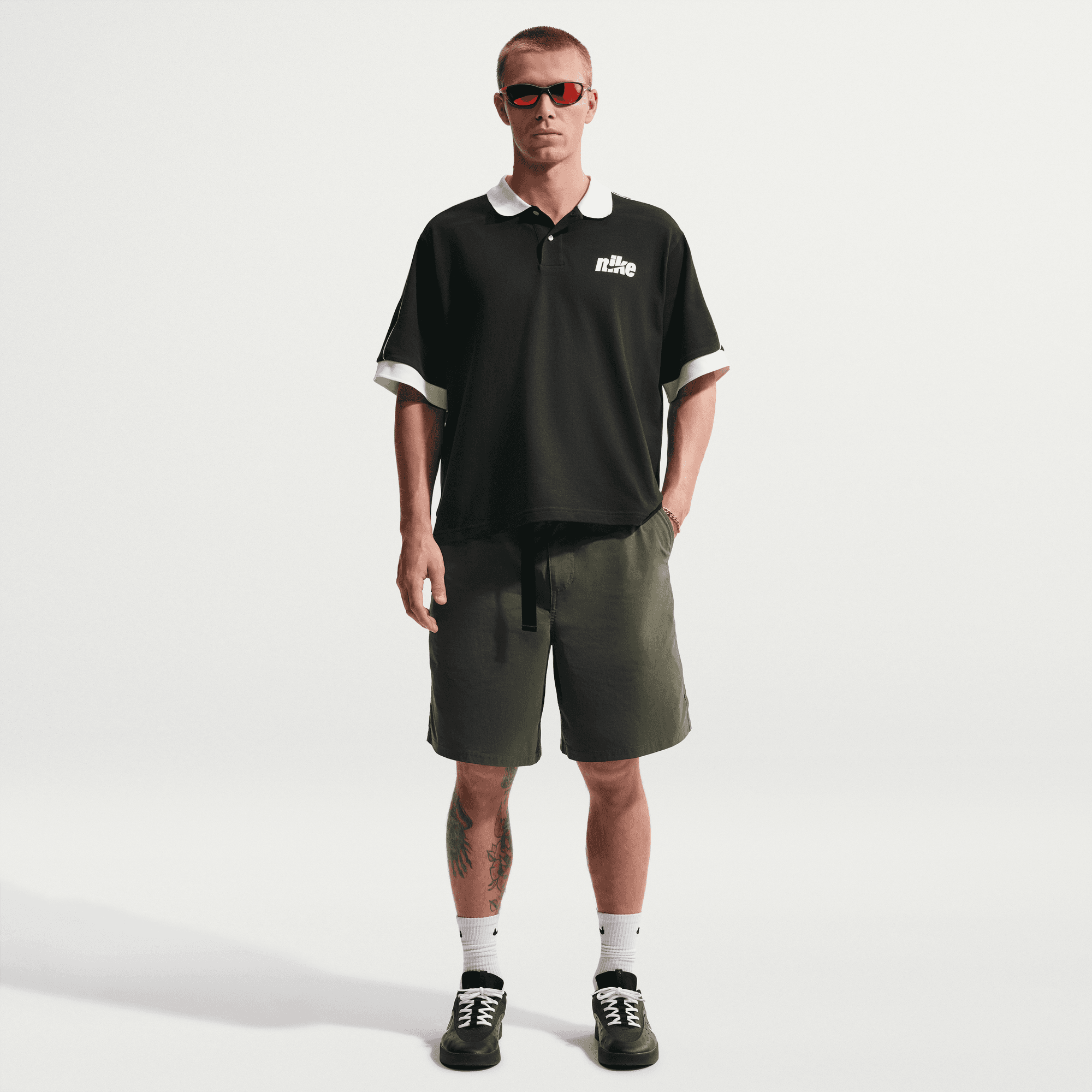 Nike Sportswear Club Polo de manga corta oversized para hombre
