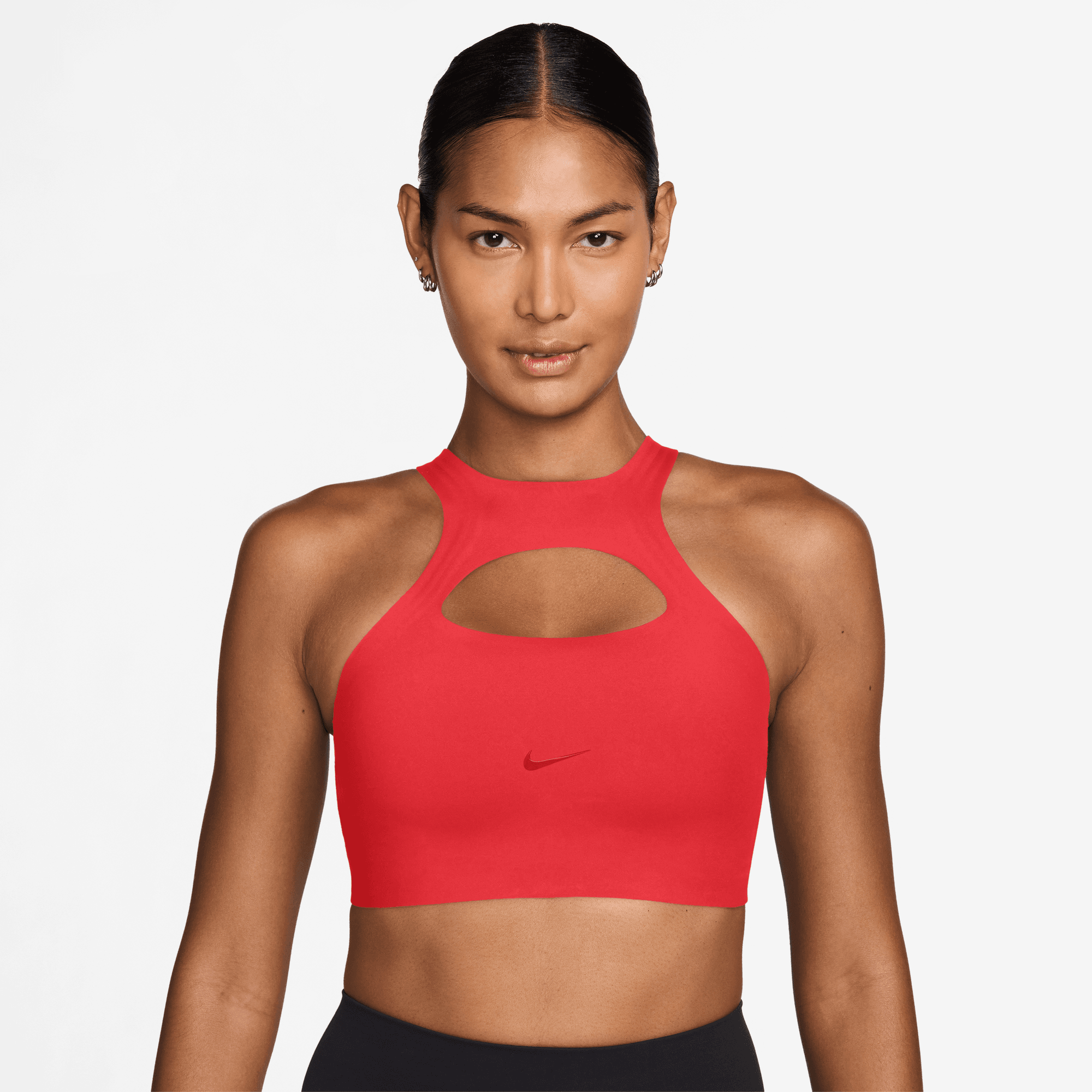 Nike Universa Peto Deportivo con Almohadillas de Soporte Medio para Mujer