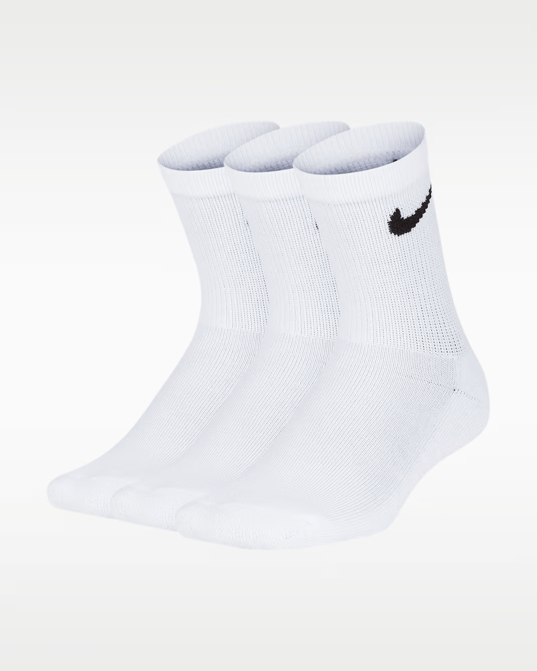 Nike Calcetines crew acolchados para niños/as pequeños/as (3 pares)