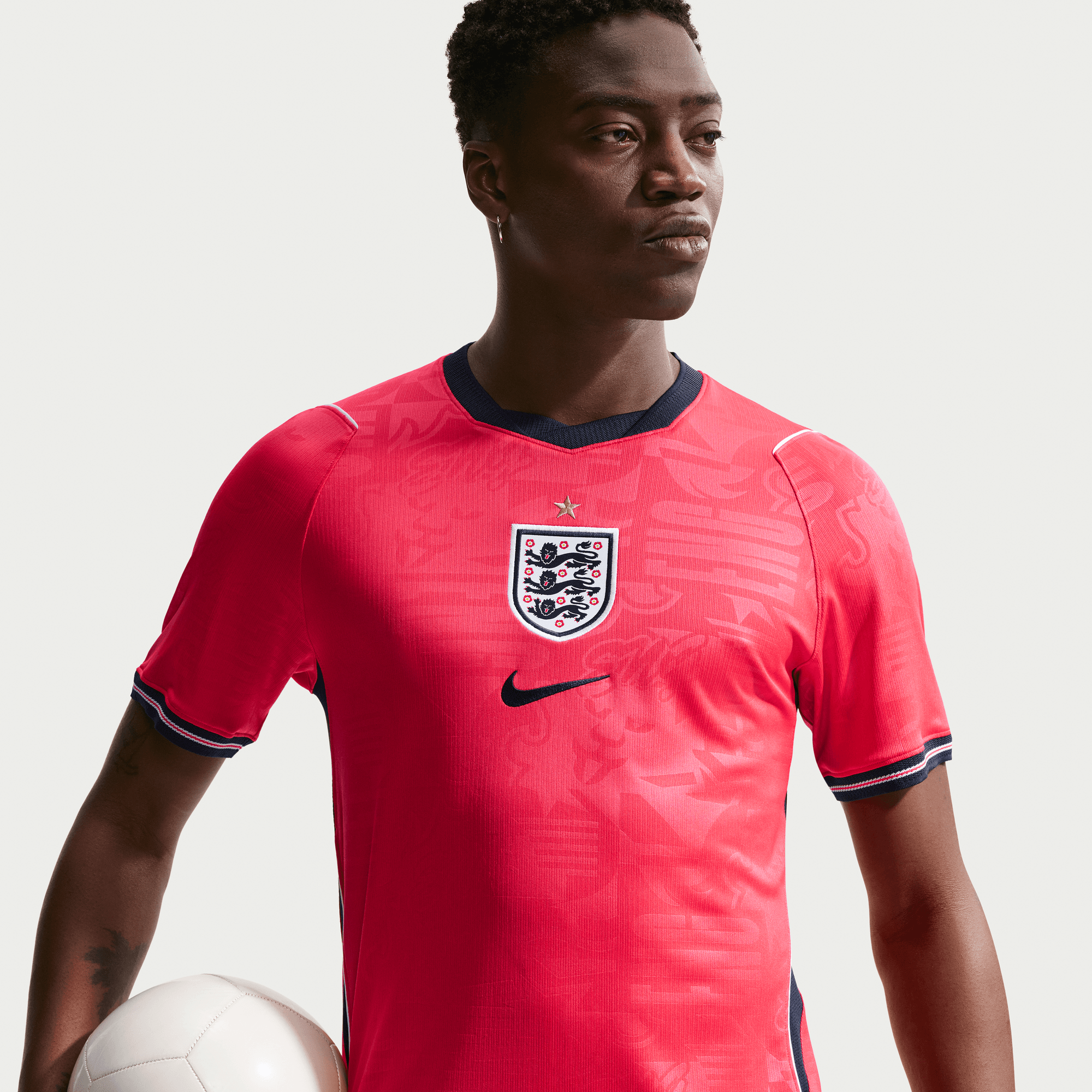 Inglaterra visitante 2026 Stadium Camiseta de fútbol Nike Dri-FIT para hombre
