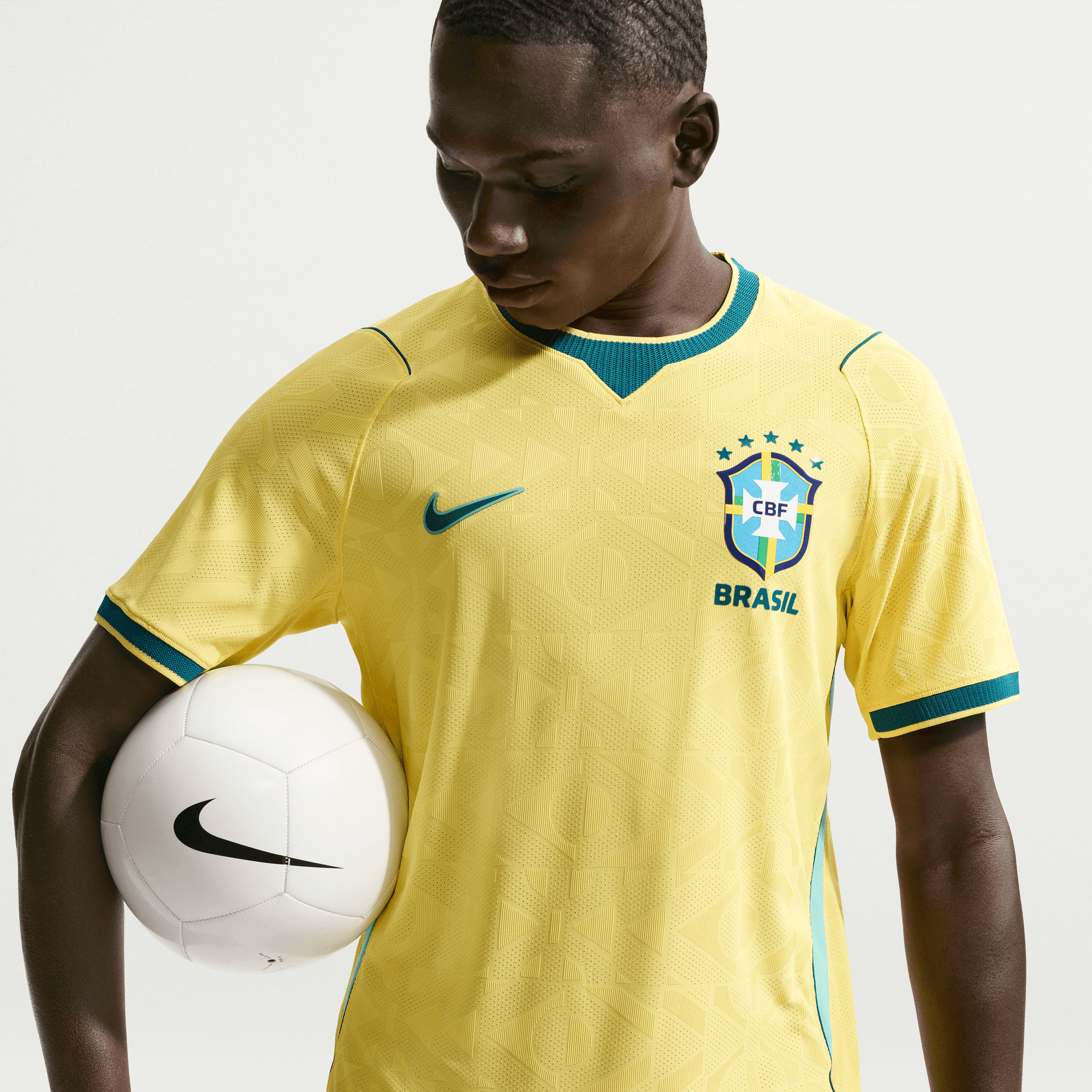 Brasil Match local 2026/27 Camiseta de fútbol Nike Aero-FIT Authentic para hombre
