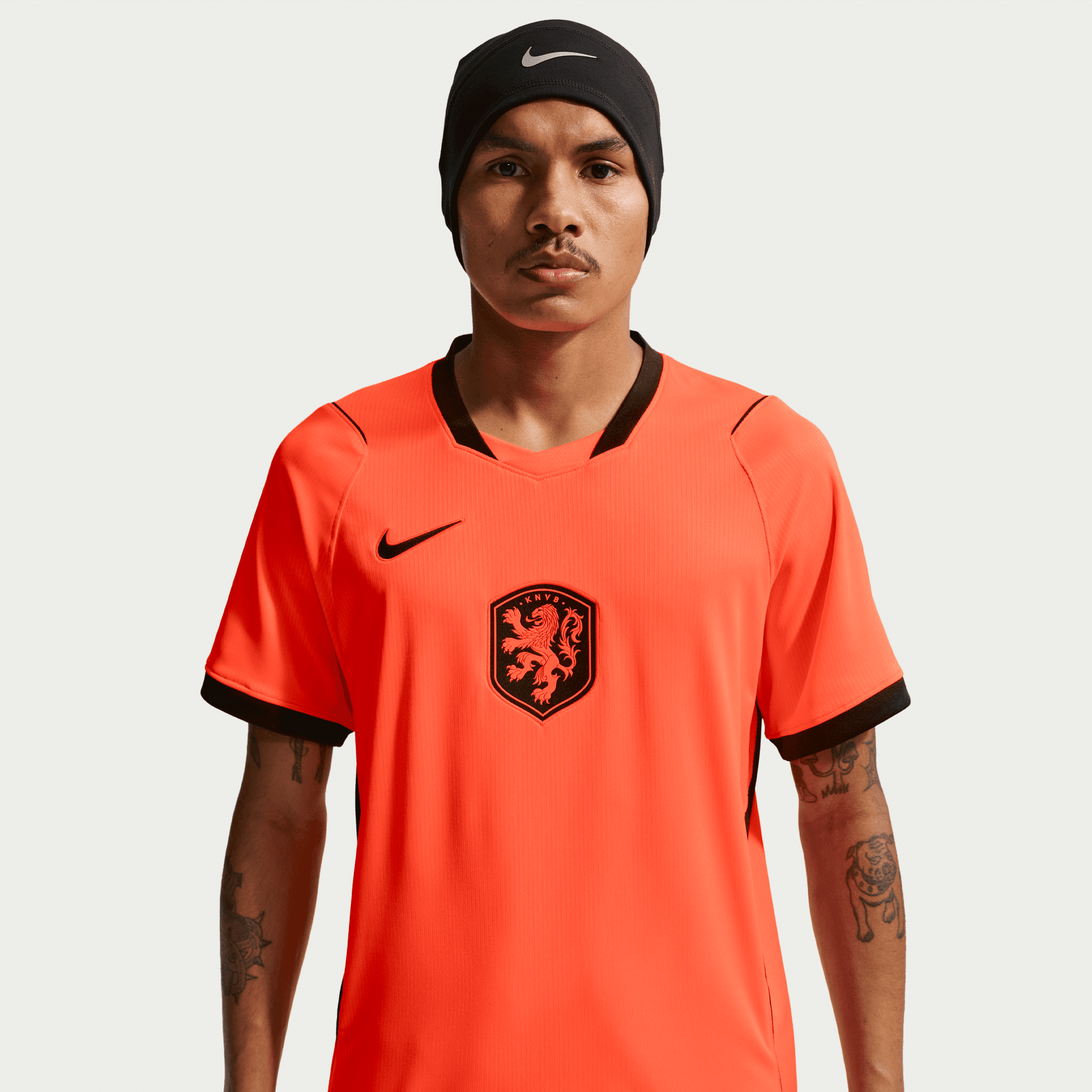 Países Bajos local 2026 Stadium Camiseta de fútbol Nike Dri-FIT para hombre