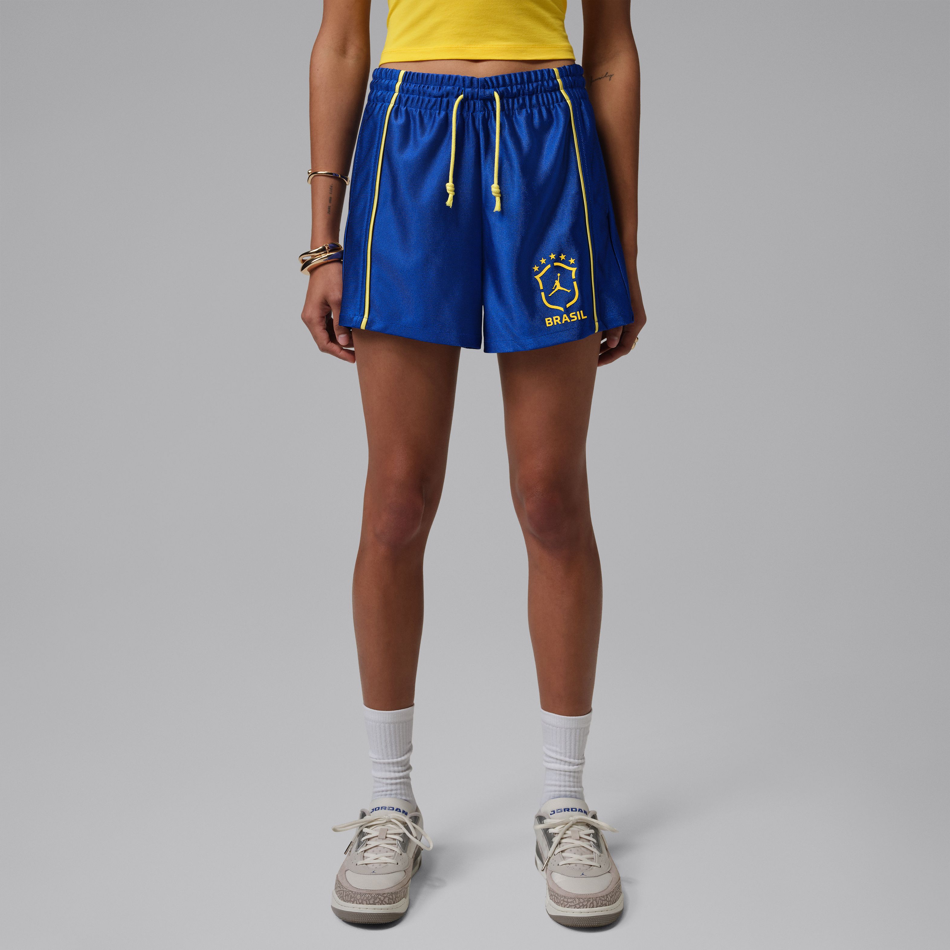 Jordan Brooklyn Shorts de tejido Knit de Brasil para mujer