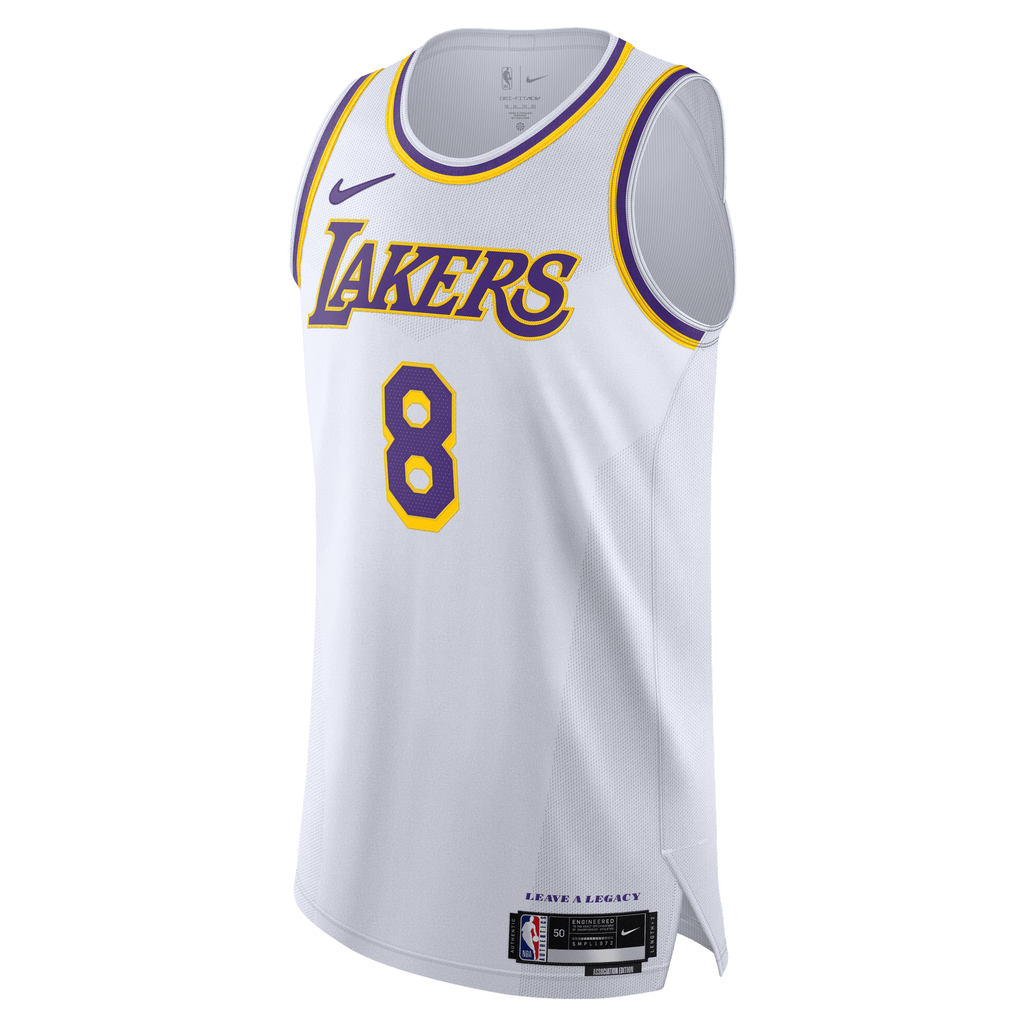 LA Lakers Association Edition Camiseta NBA Authentic Dri-FIT ADV para hombre