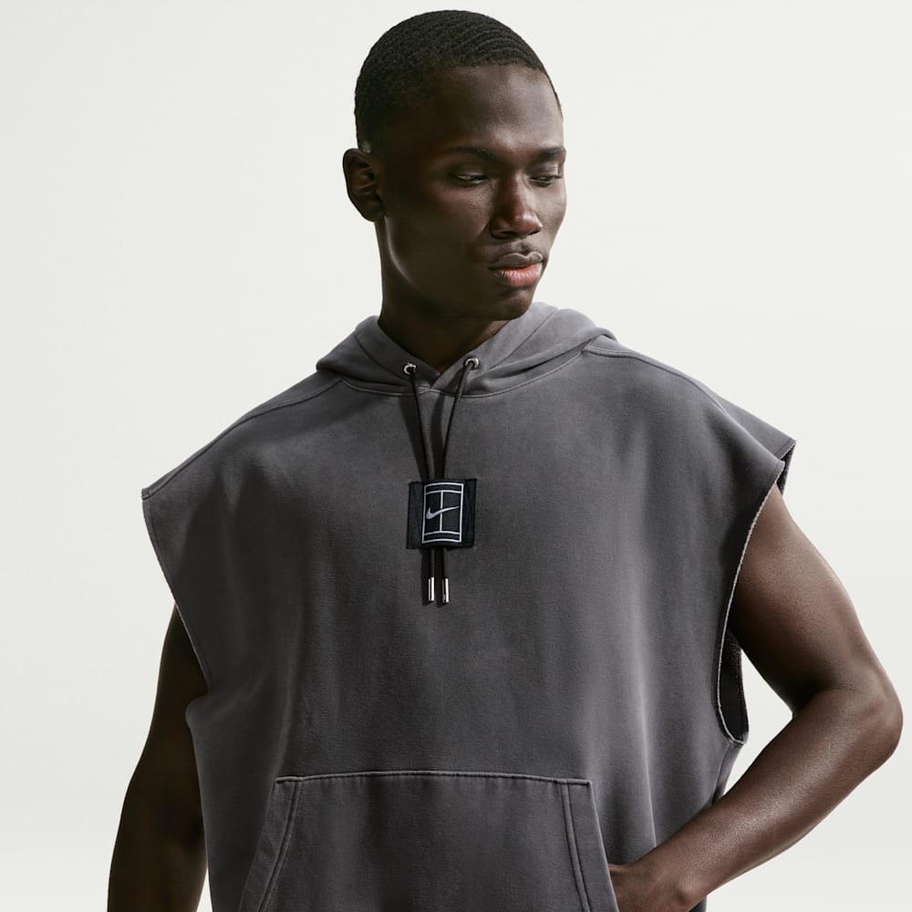 NikeCourt Slam Top sin mangas con capucha Dri-FIT para hombre