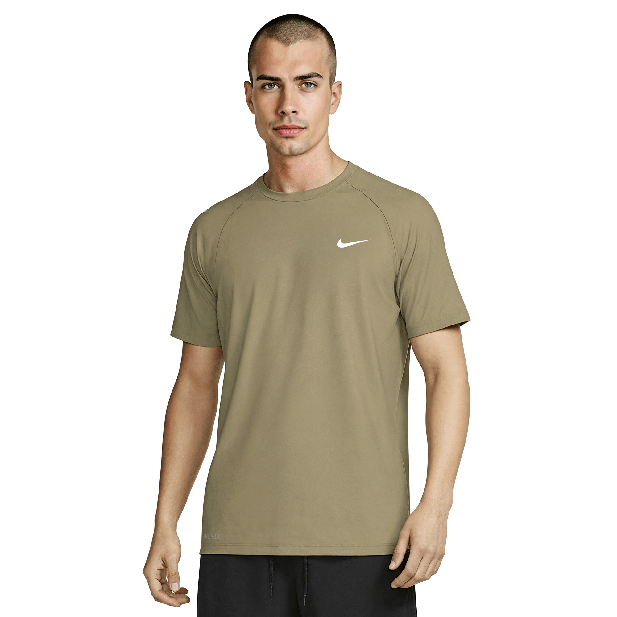Nike Swim Hydroguard Solid Essential Polera de manga corta Dri-FIT UV para hombre