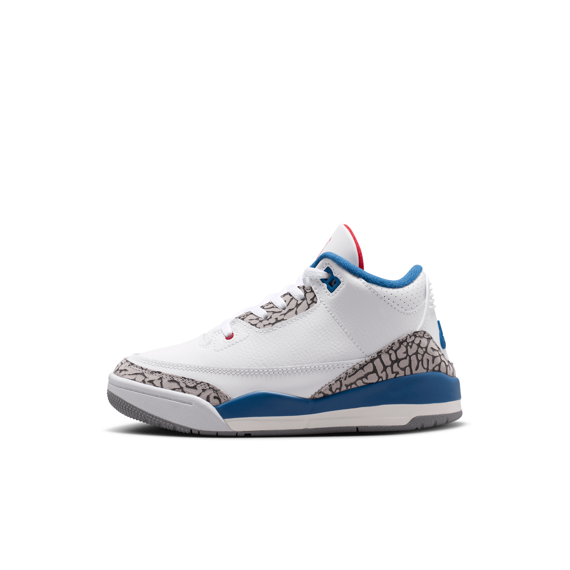 Jordan 3 Retro "TRUE BLUE" Zapatillas para niños de preescolar