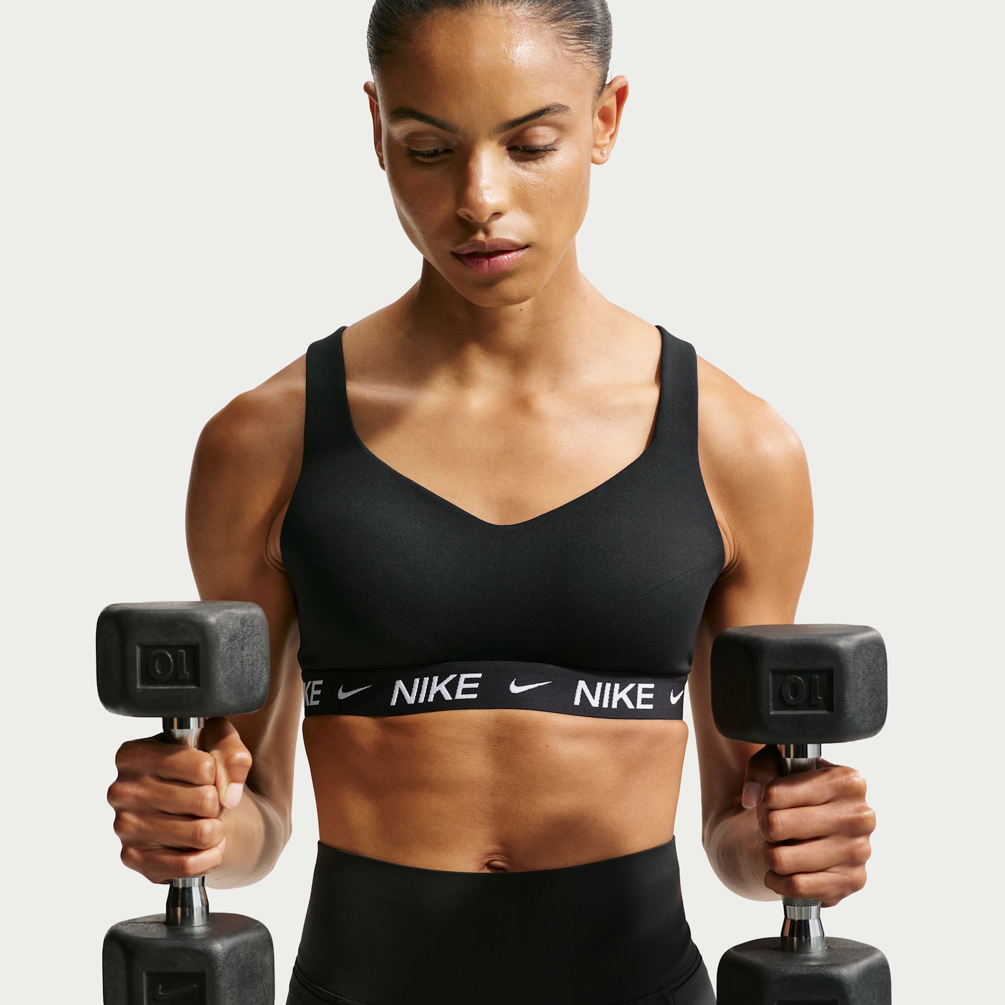 Nike Indy High Support Bra deportivo ajustable con almohadillas para mujer