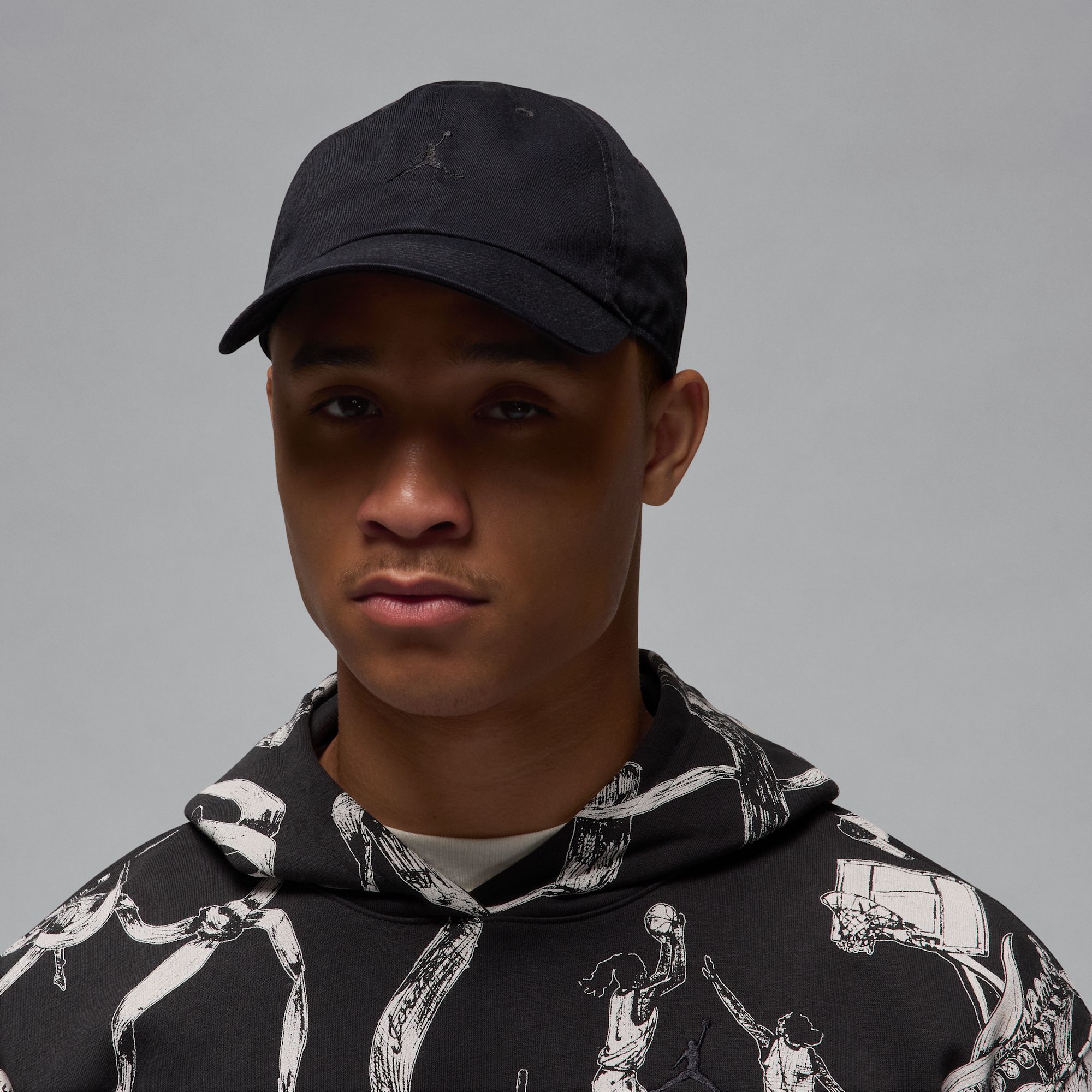 Jordan Club Gorro de visera curva sin estructura
