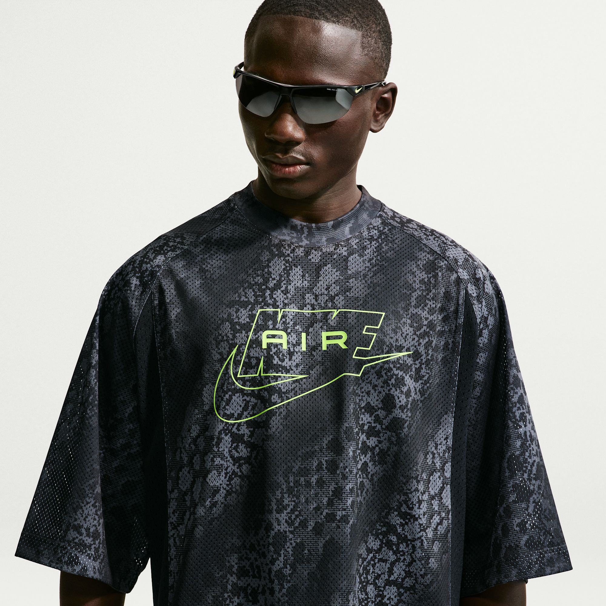 Nike Air Jersey de malla con estampado integral para hombre