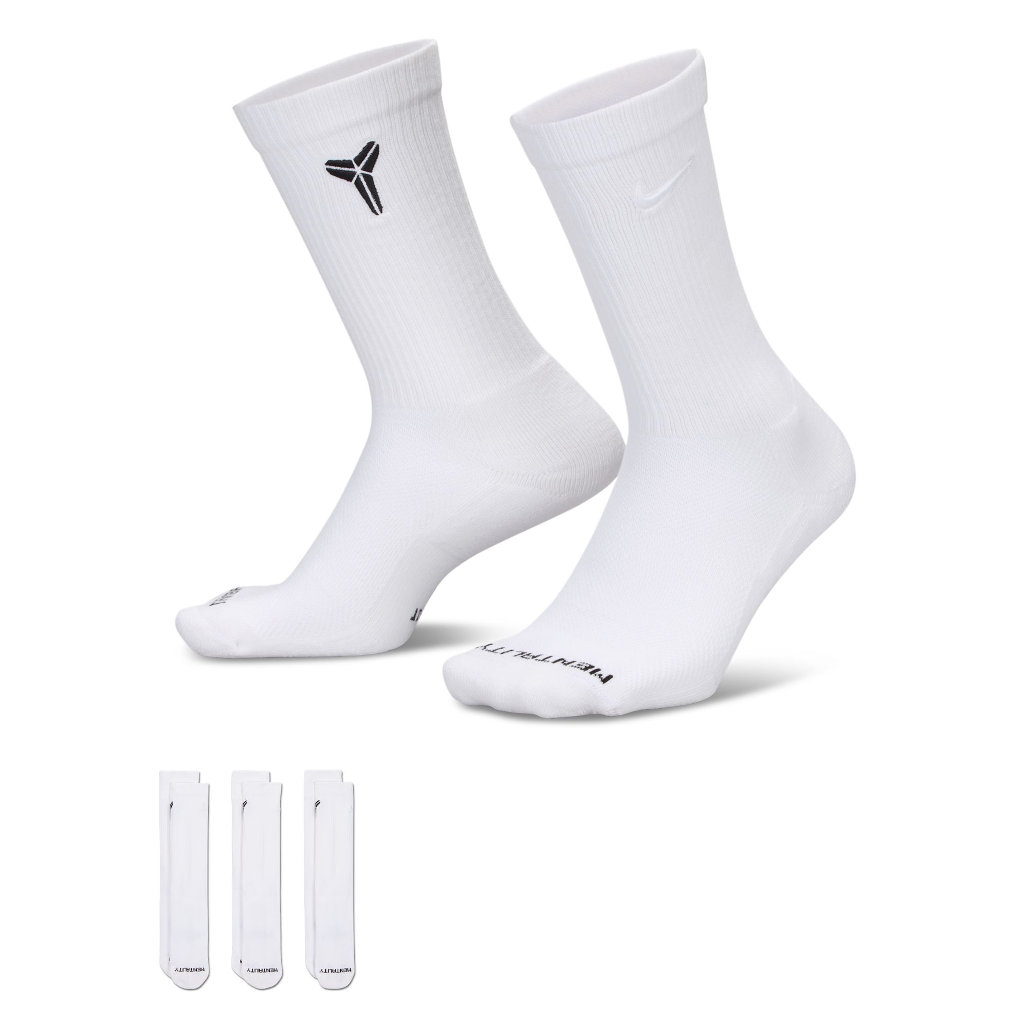Nike Everyday Elevated "Kobe" Calcetas (3 pares)