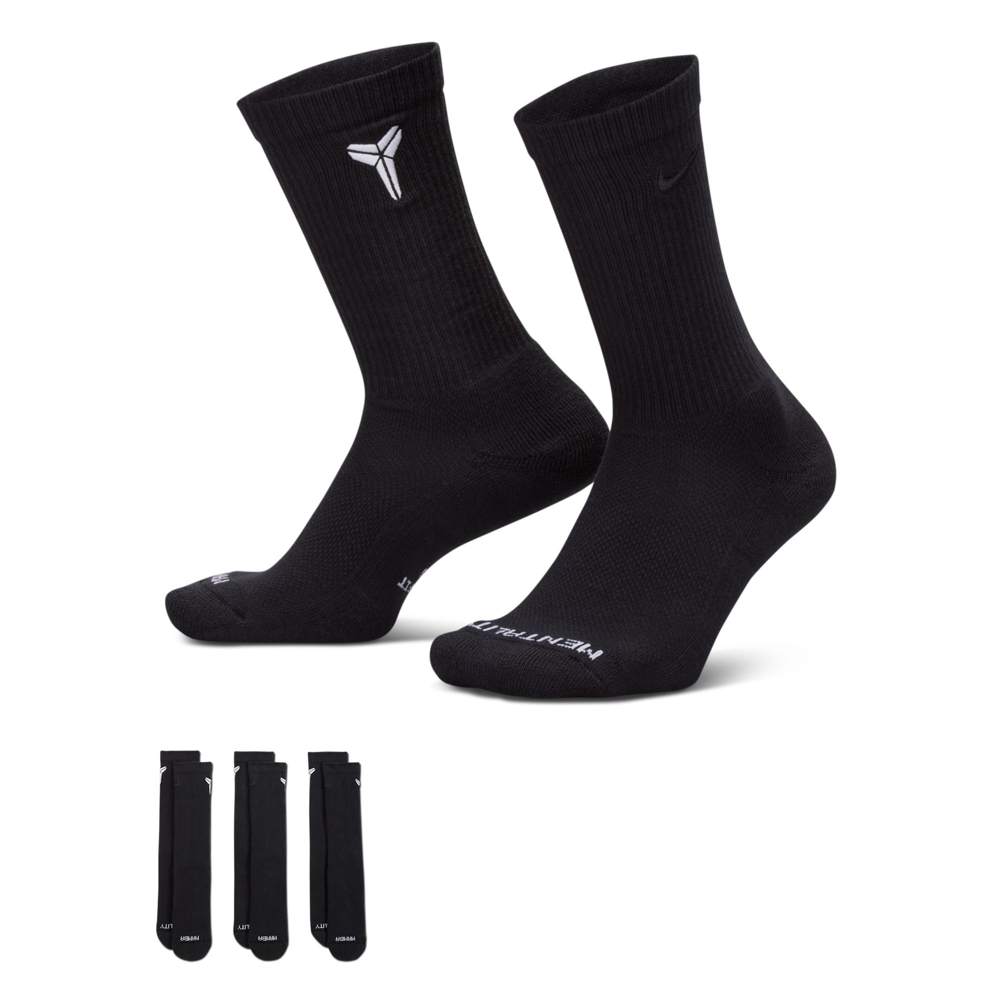 Nike Everyday Elevated "Kobe" Calcetas (3 pares)