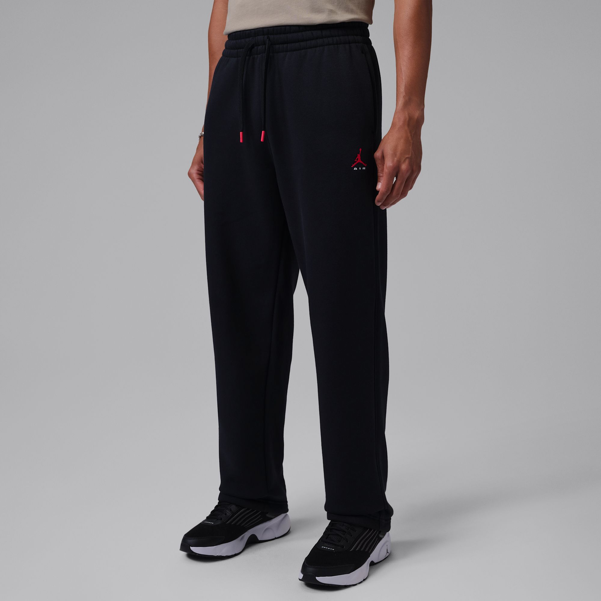 Jordan Brooklyn Pants de tejido Fleece con dobladillo abierto para hombre