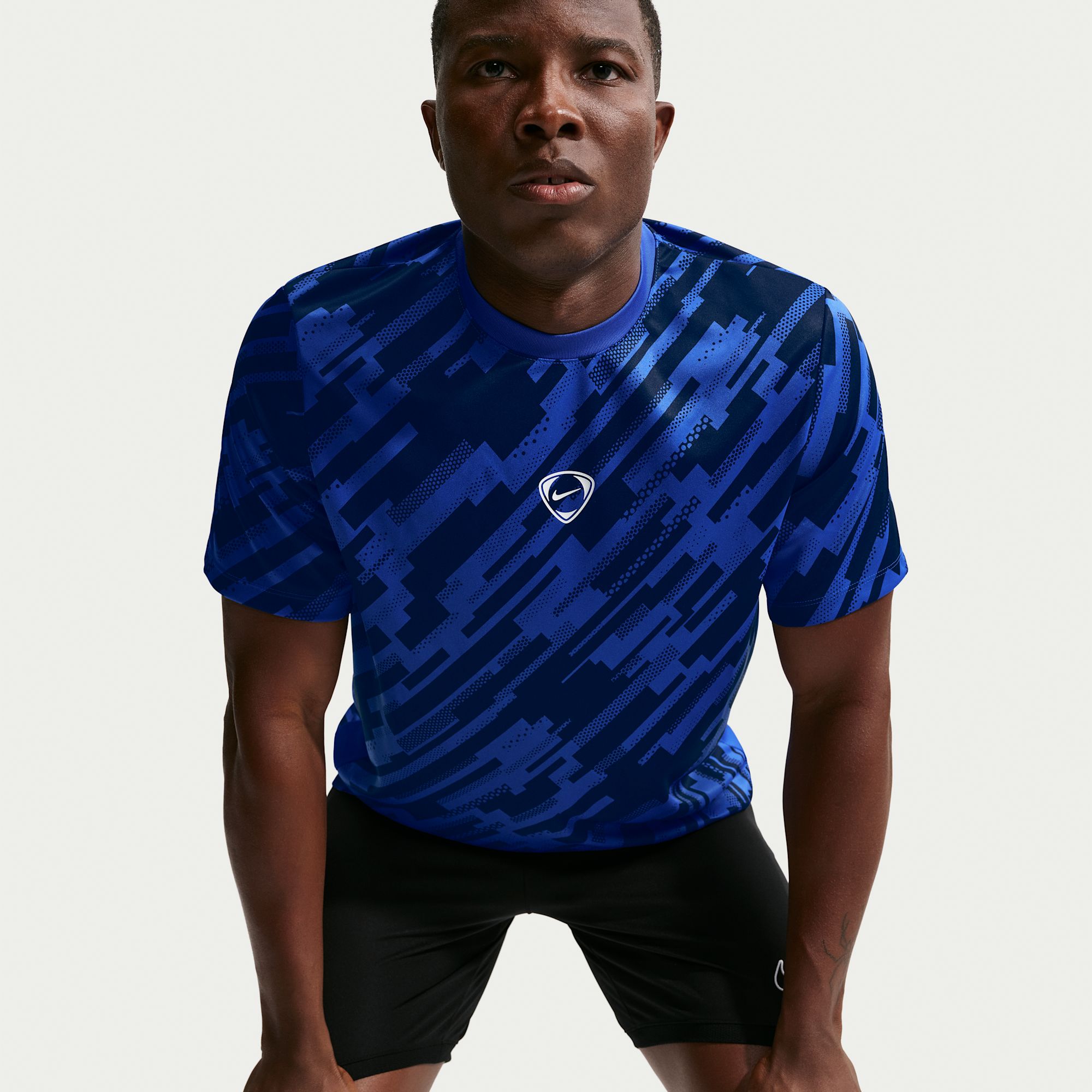 Nike Academy+ Polera de football de manga corta Dri-FIT para hombre