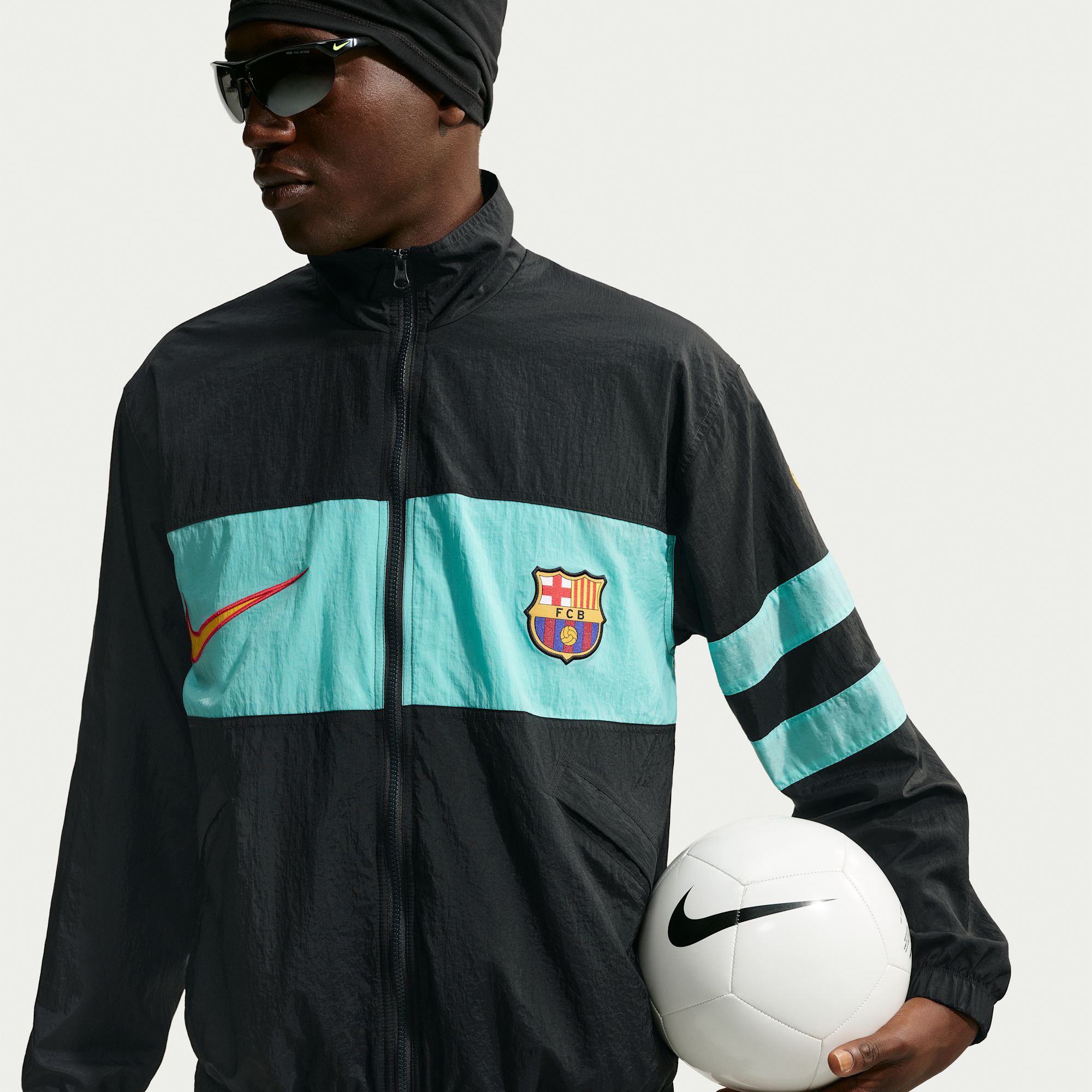 FC Barcelona Third Chaqueta deportiva Nike Repel i96 para hombre