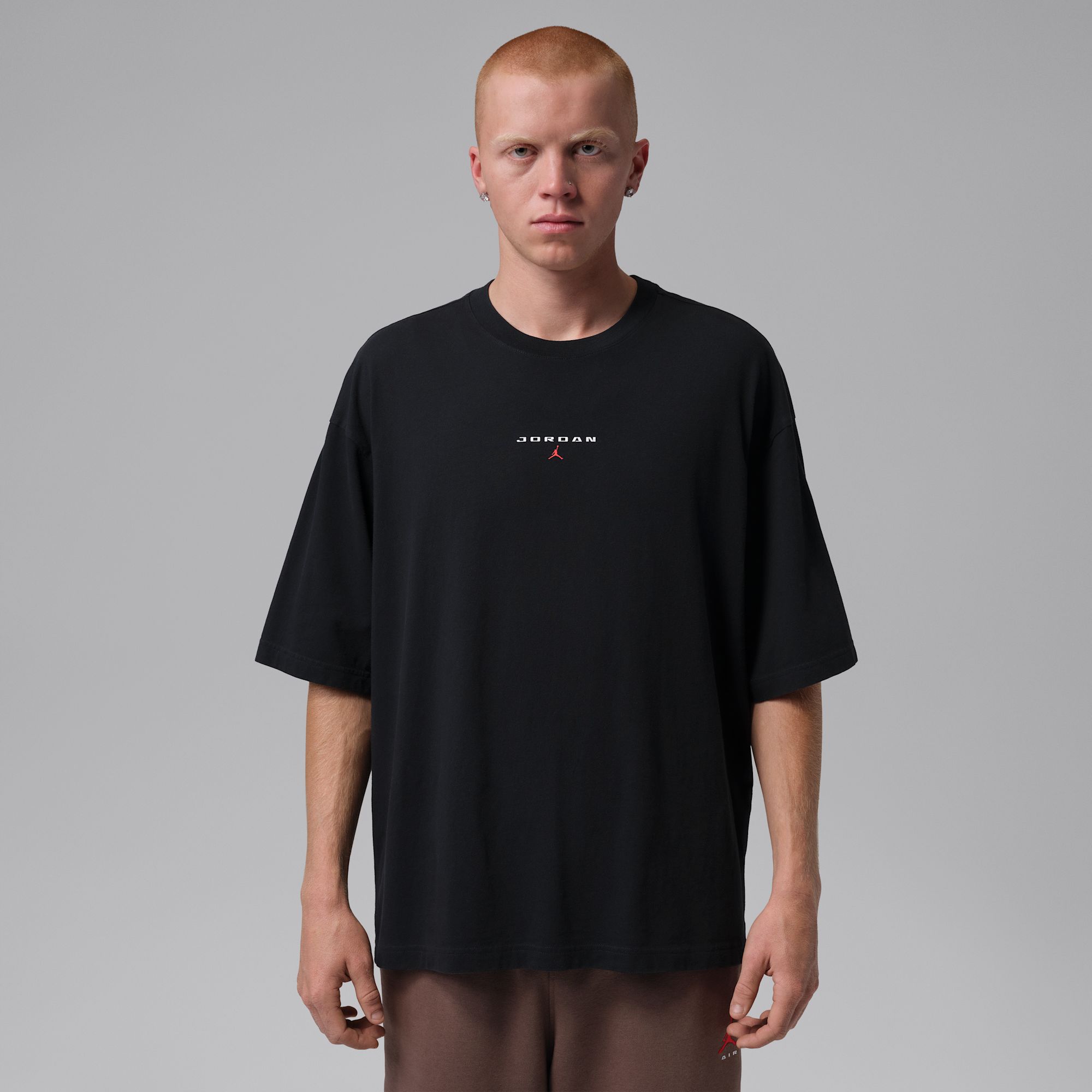 Jordan Flight Essentials Polera oversized con parche para hombre