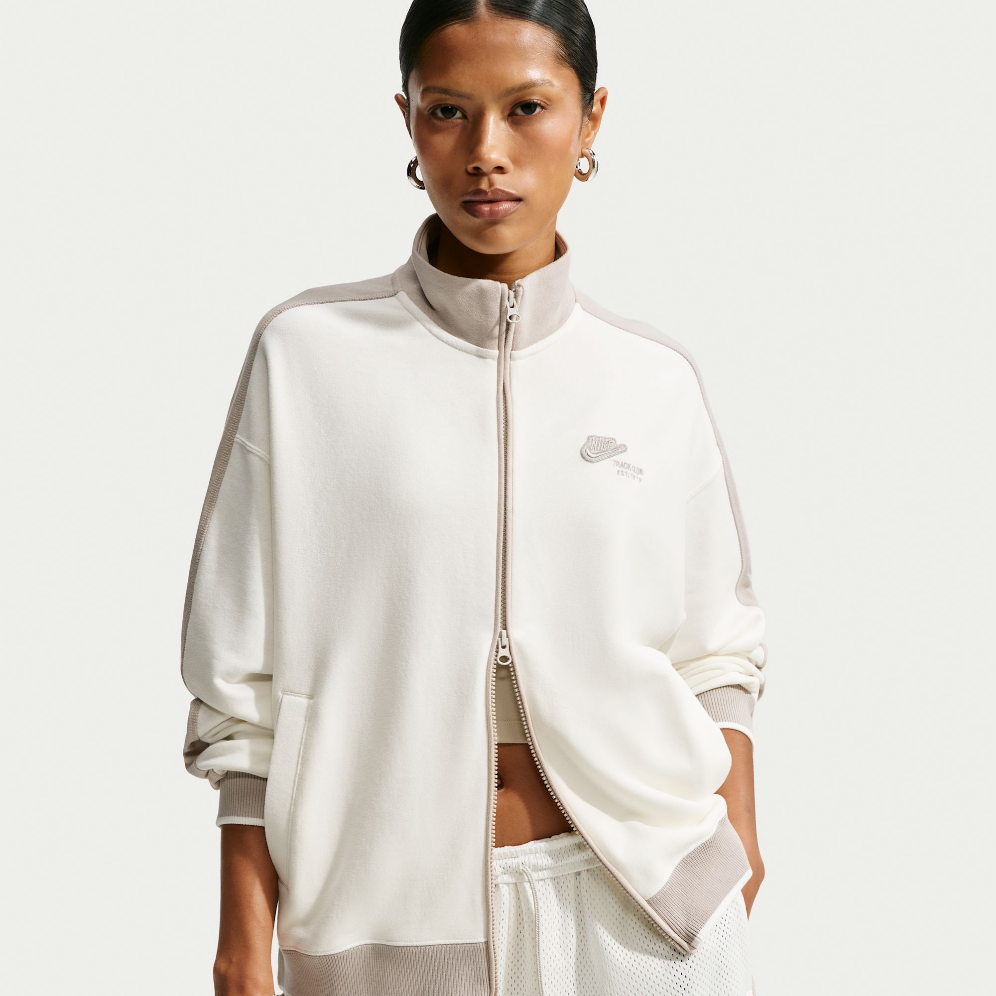 Nike Studio Fleece Lightweight "French Terry" Chaqueta deportiva para mujer