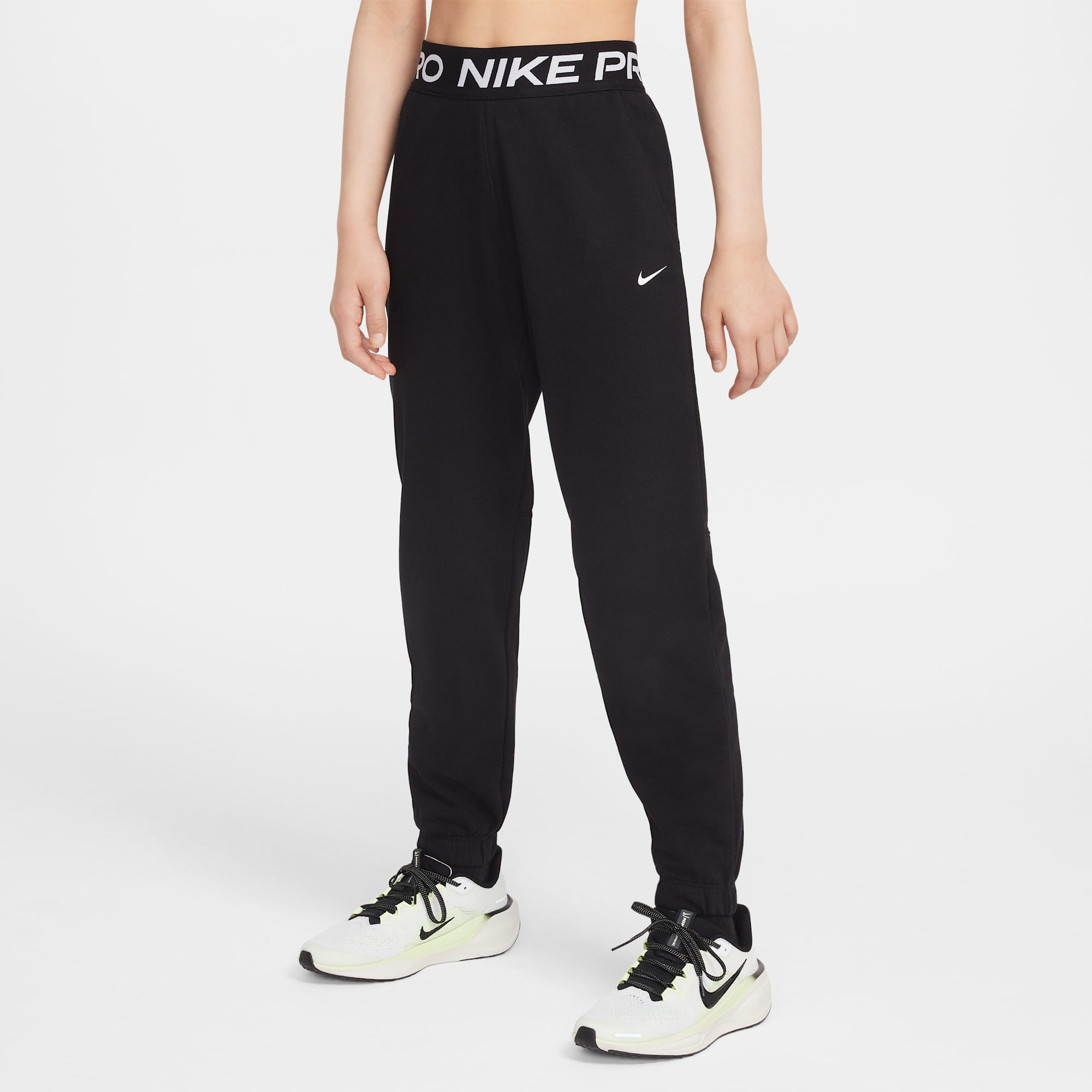 Nike Pro Fleece Joggers Dri-FIT para niña talla grande