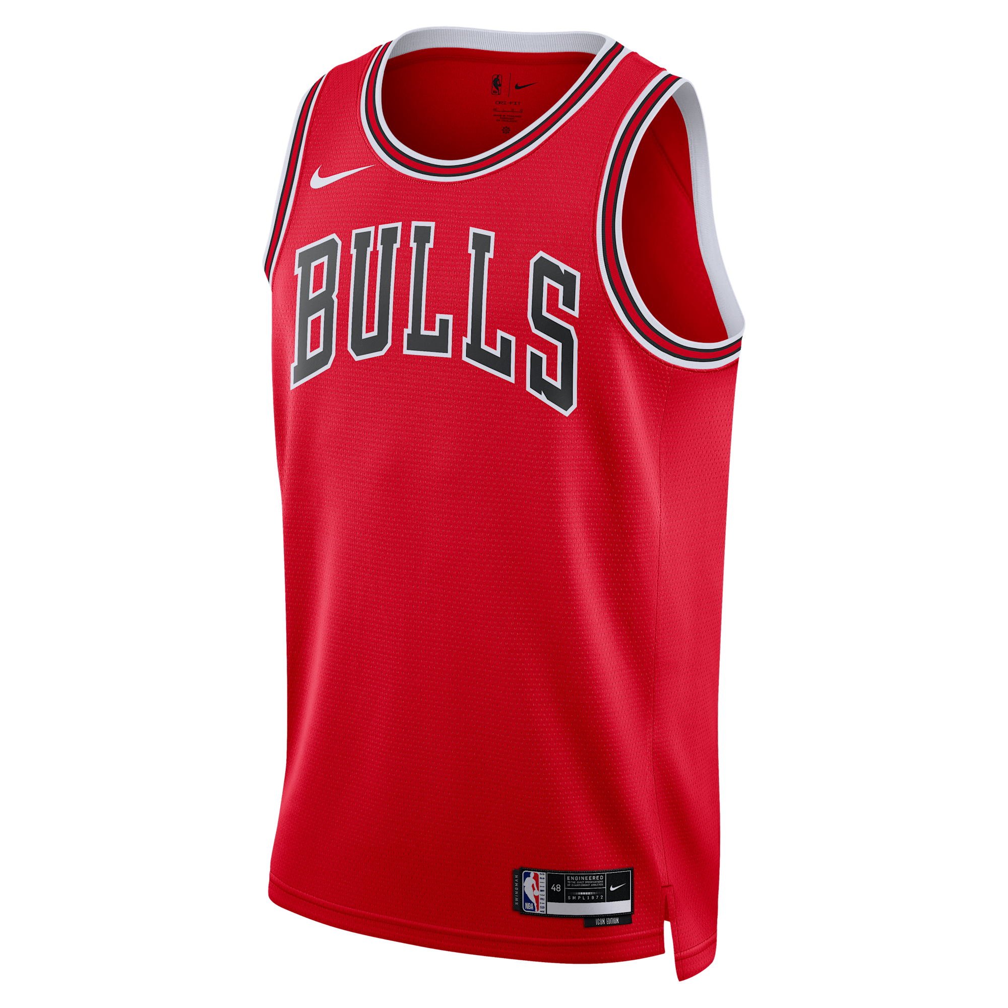 Chicago Bulls Icon Edition Jersey Nike Dri-FIT de la NBA Swingman para hombre