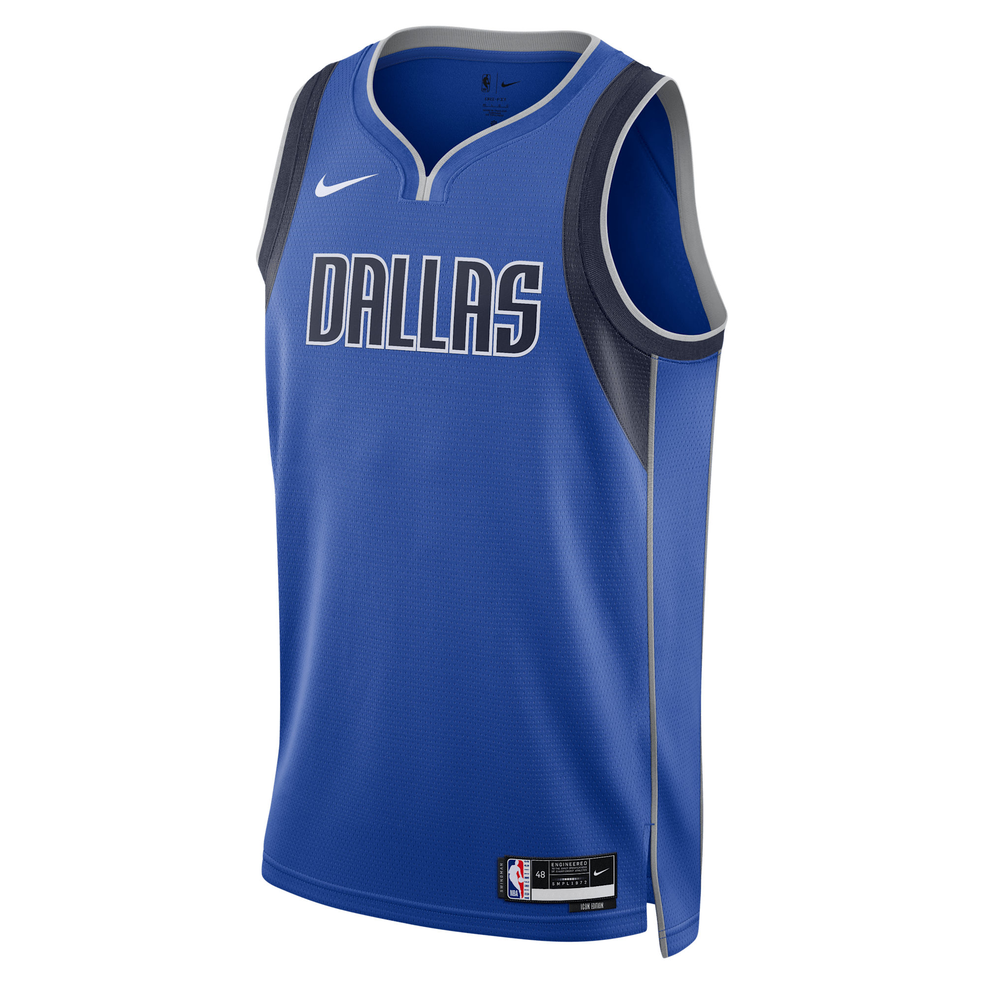 Dallas Mavericks Icon Edition Jersey Nike Dri-FIT de la NBA Swingman para hombre