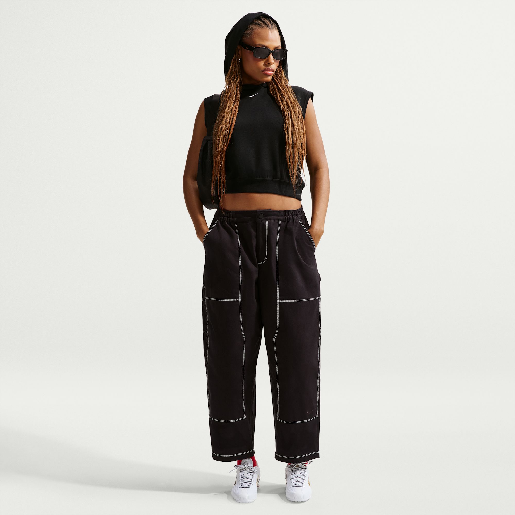 Nike Sportswear Pantalón Carpenter Loose de Tiro Bajo para Mujer