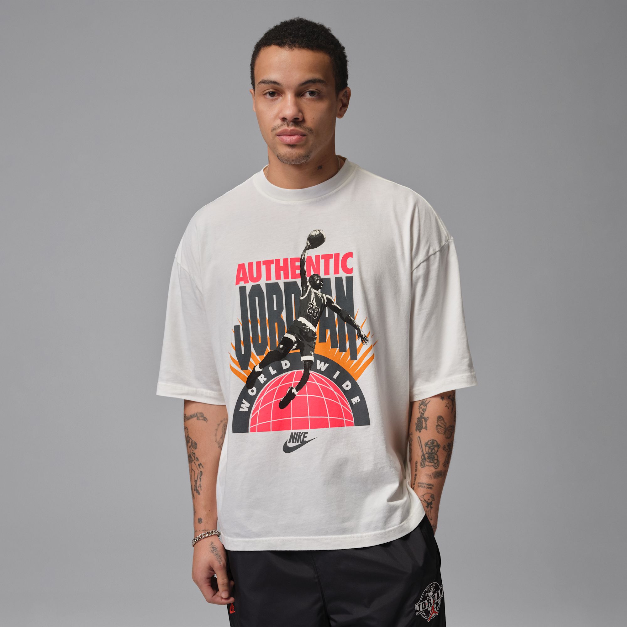 Jordan Polera oversized para hombre