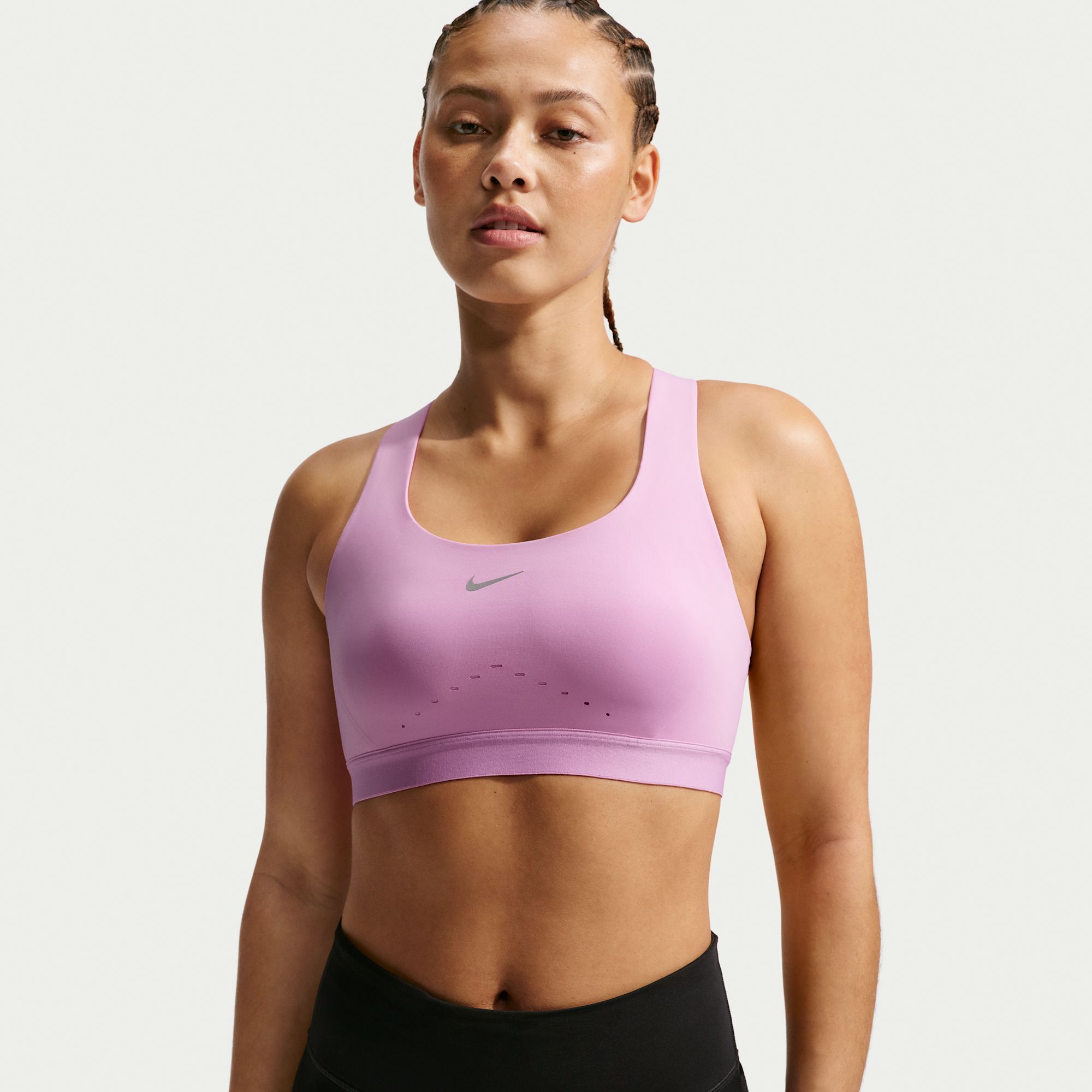 Nike Swift Peto deportivo de alta sujeción con forro ligero para mujer