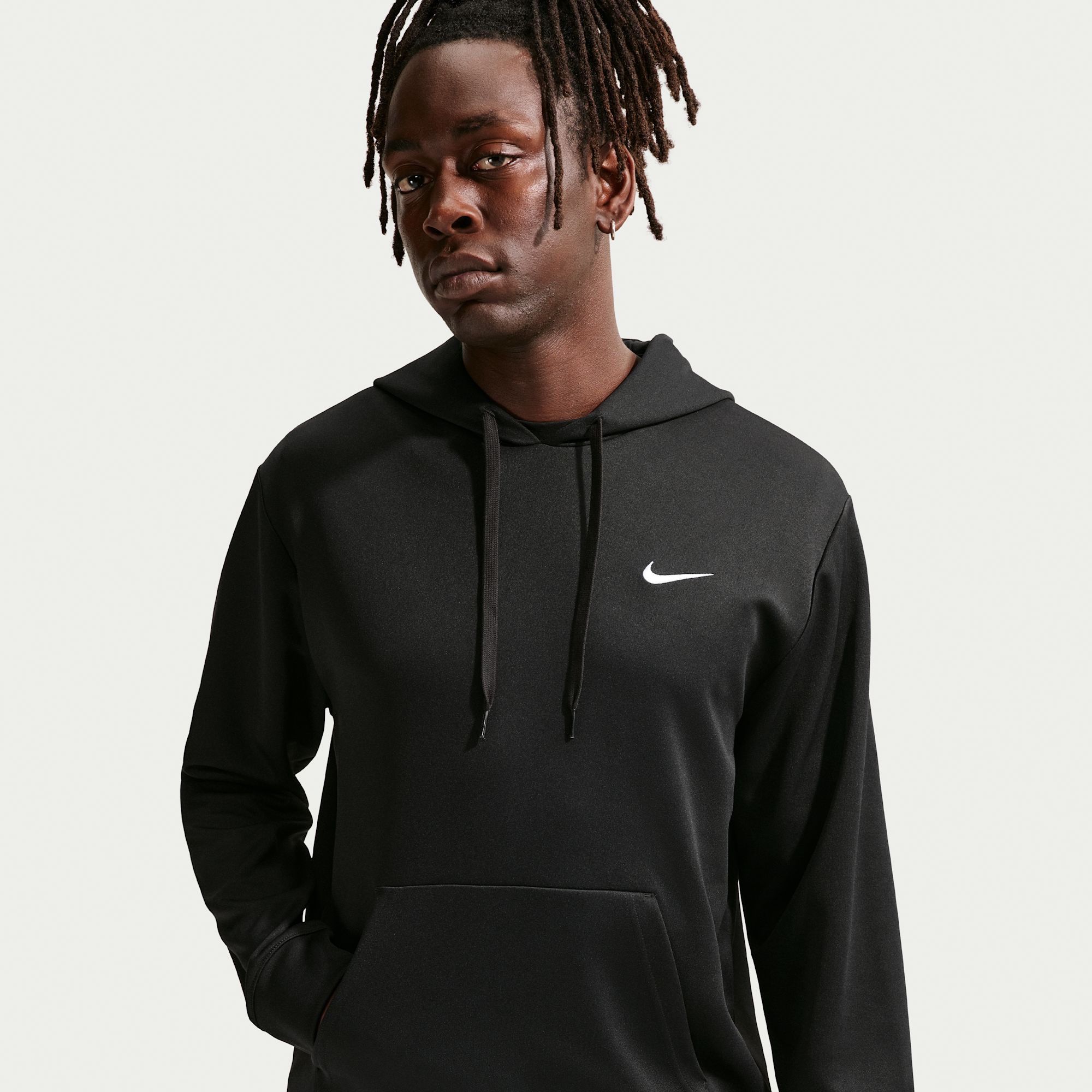 Nike Polerón con gorro sin cierre Dri-FIT UV para hombre