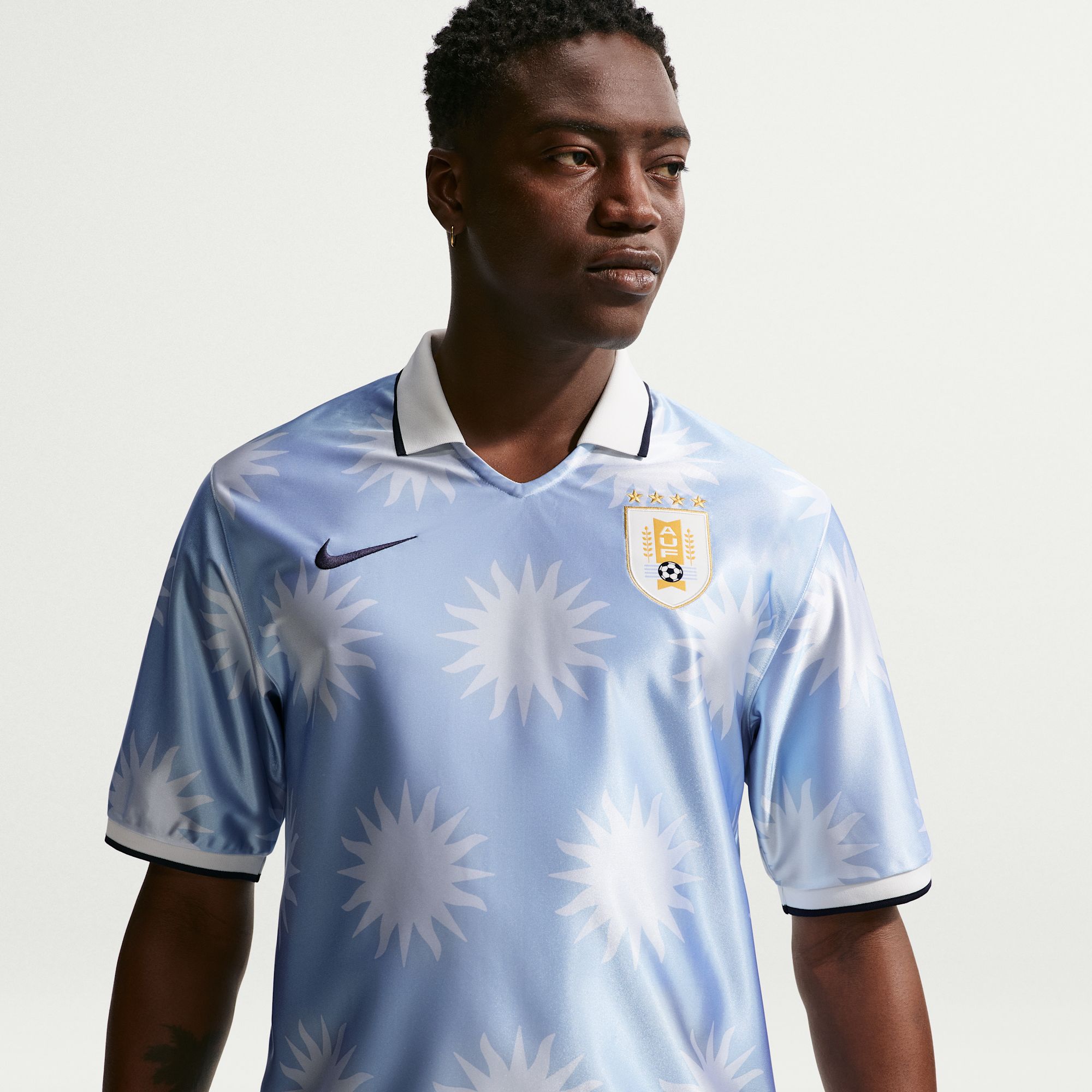 Uruguay Energy Polera de fútbol Nike Dri-FIT de manga corta para hombre