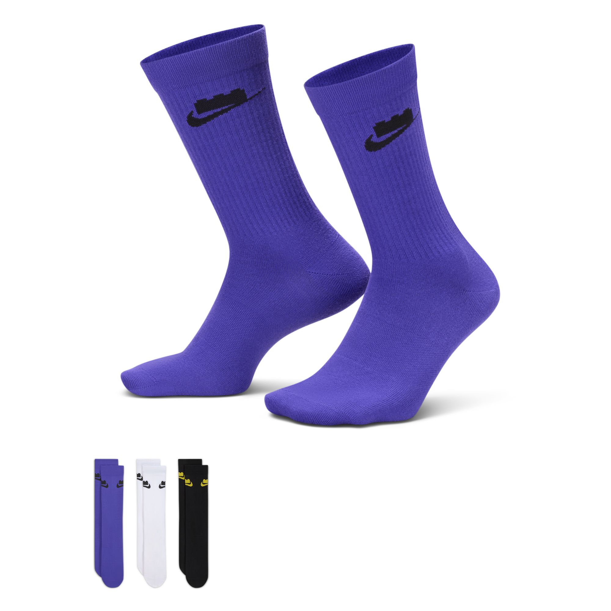 Nike x LEGO® Collection Everyday Essentials Calcetas (3 pares)