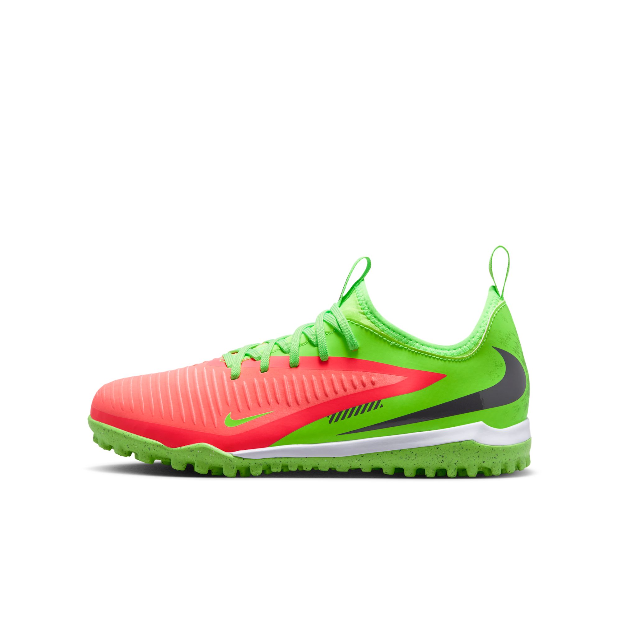 Nike Jr. Phantom 6 Low Academy "Erling Haaland" Zapatos de fútbol para pasto sintético (turf) para niños grandes