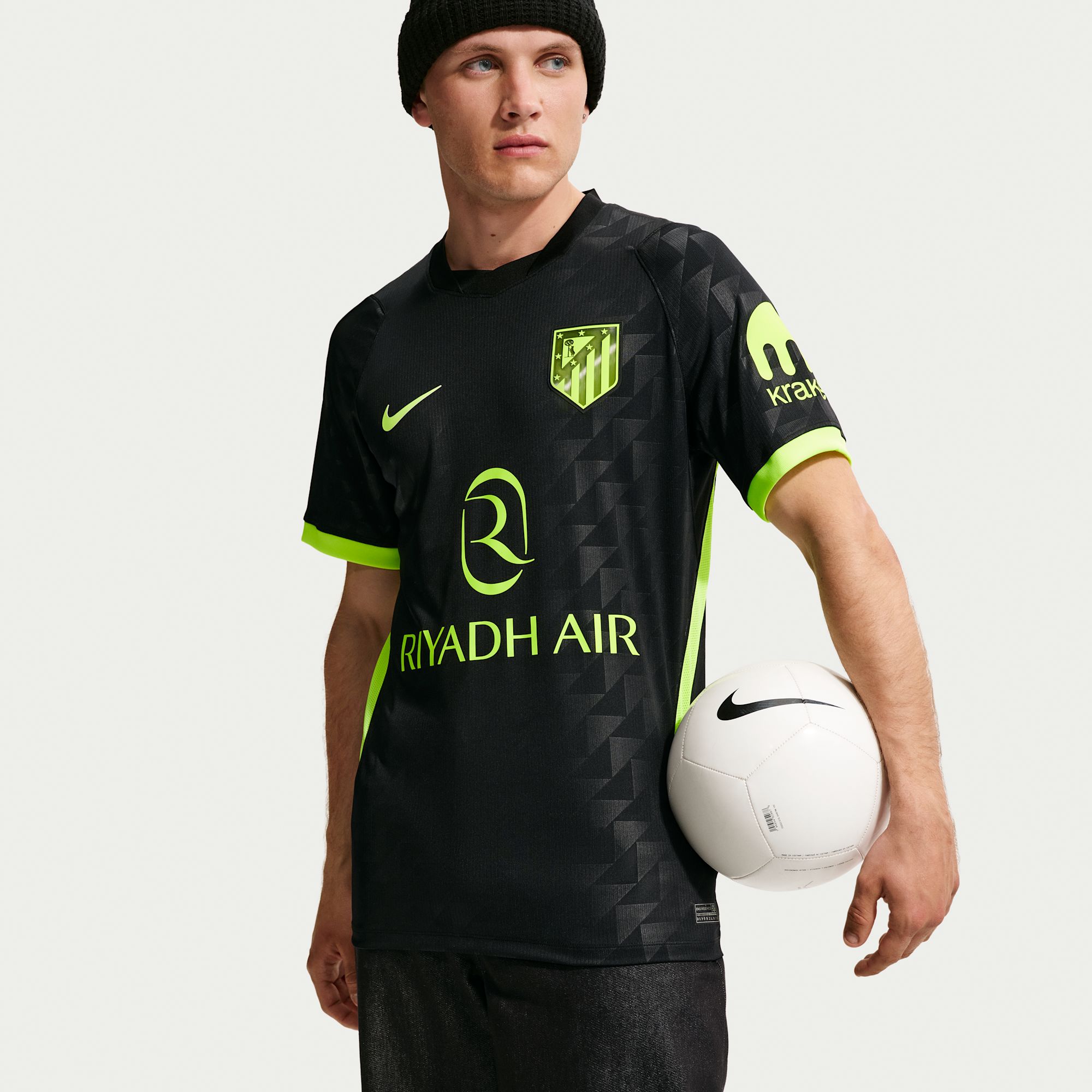 Atlético Madrid 2026/27 Stadium Away Camiseta de fútbol Nike Dri-FIT para hombre