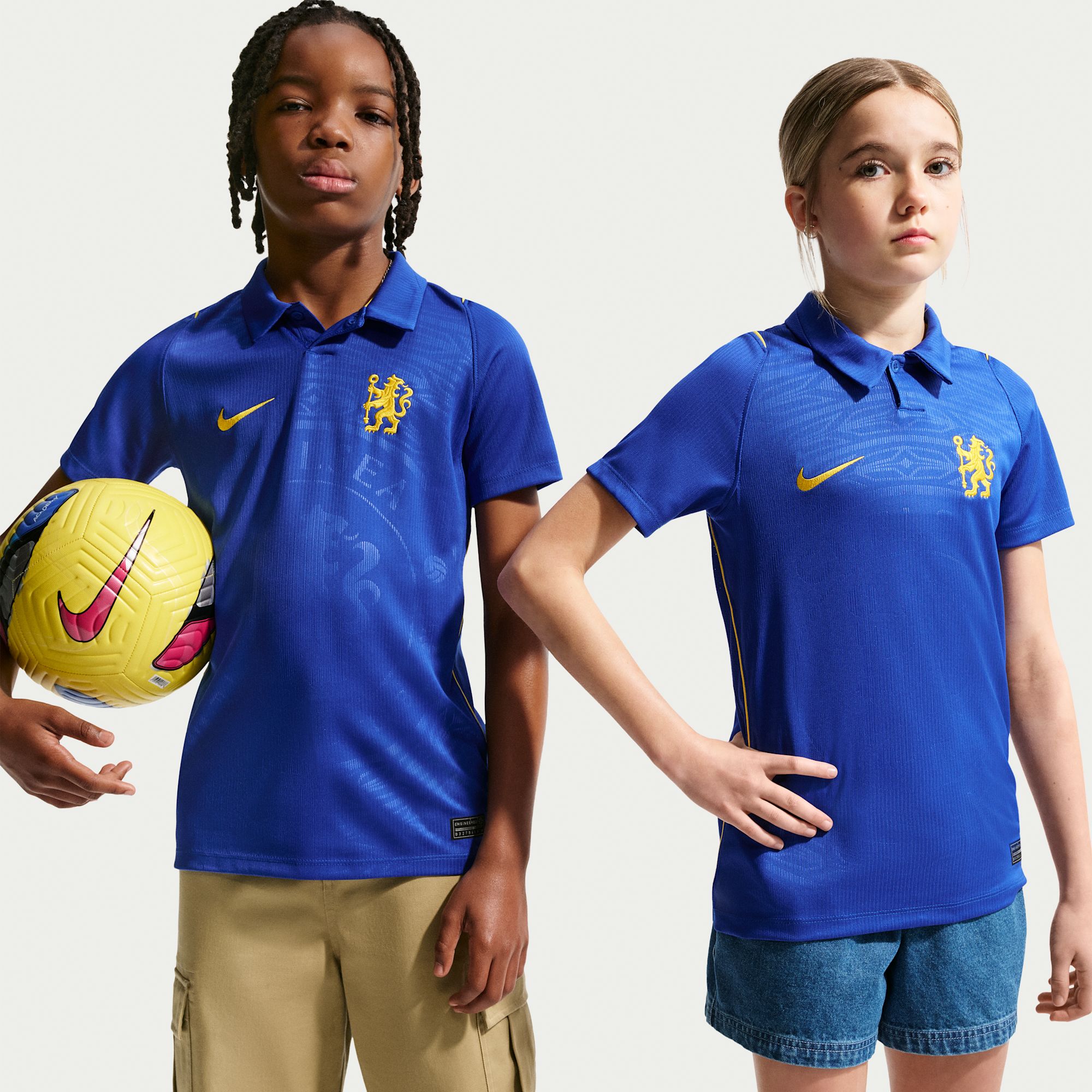 Chelsea FC local 2026/27 Stadium Camiseta de fútbol Nike Dri-FIT Replica para niños grandes