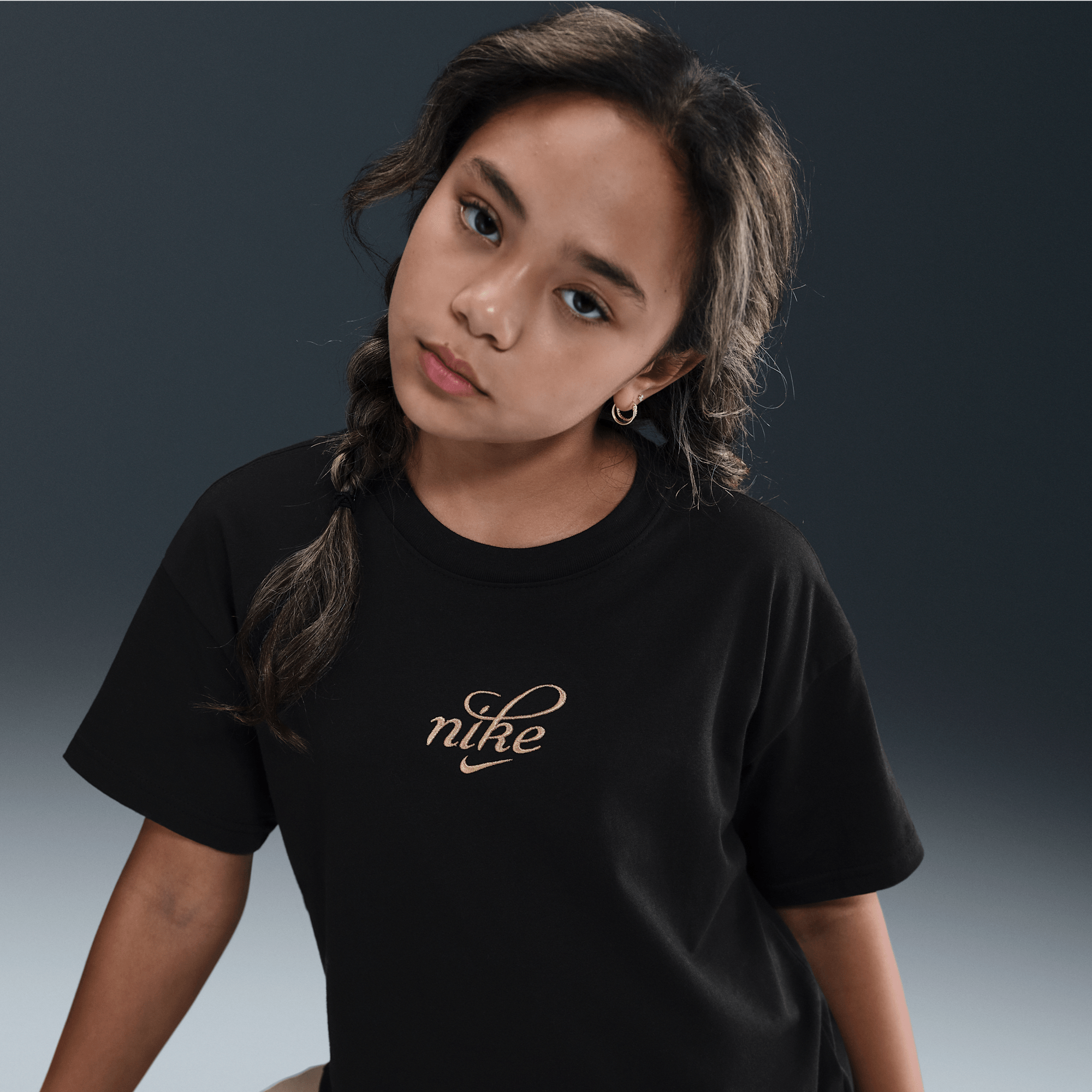 Nike Sportswear Polera para niña talla grande