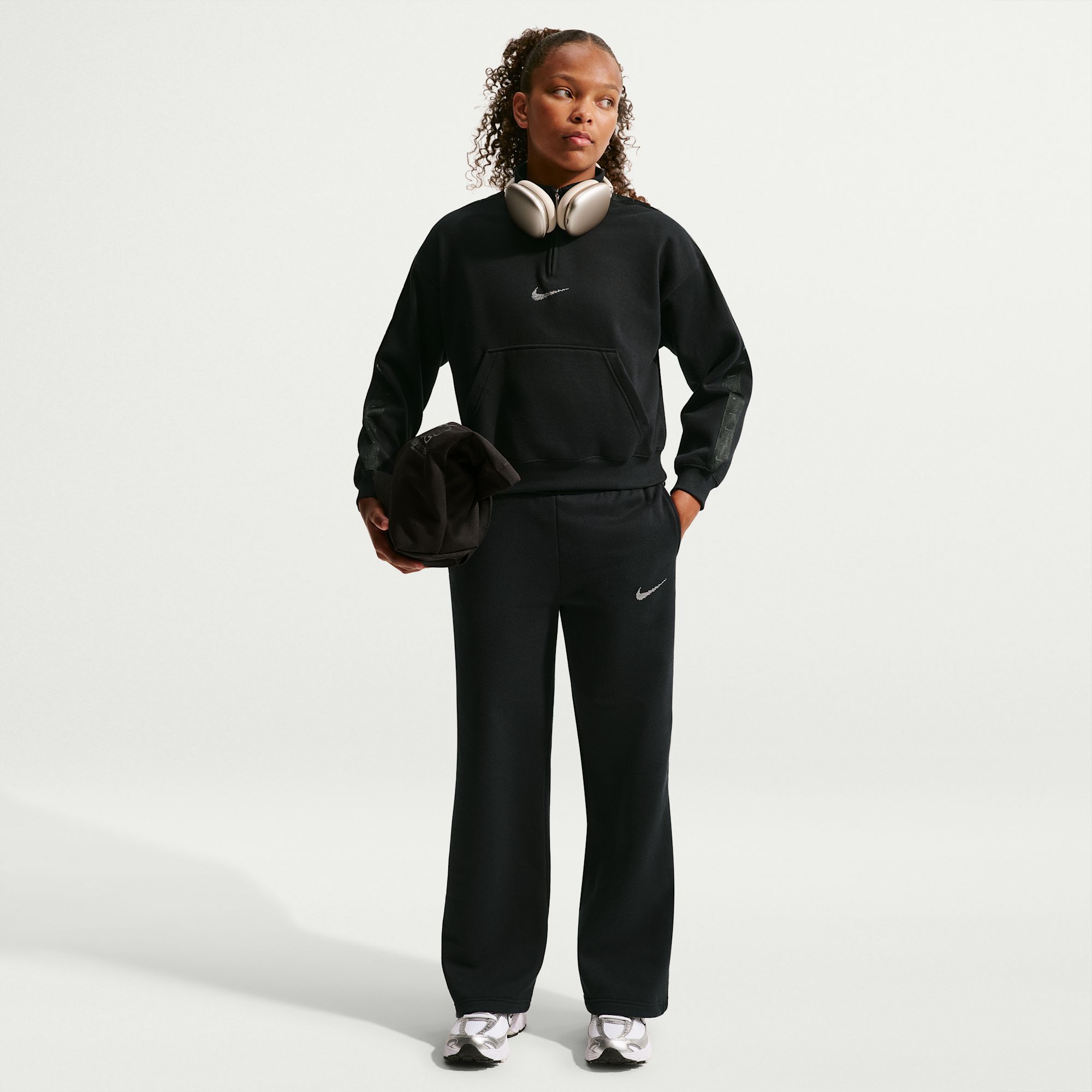 Nike Studio Fleece Pantalones para niña talla grande