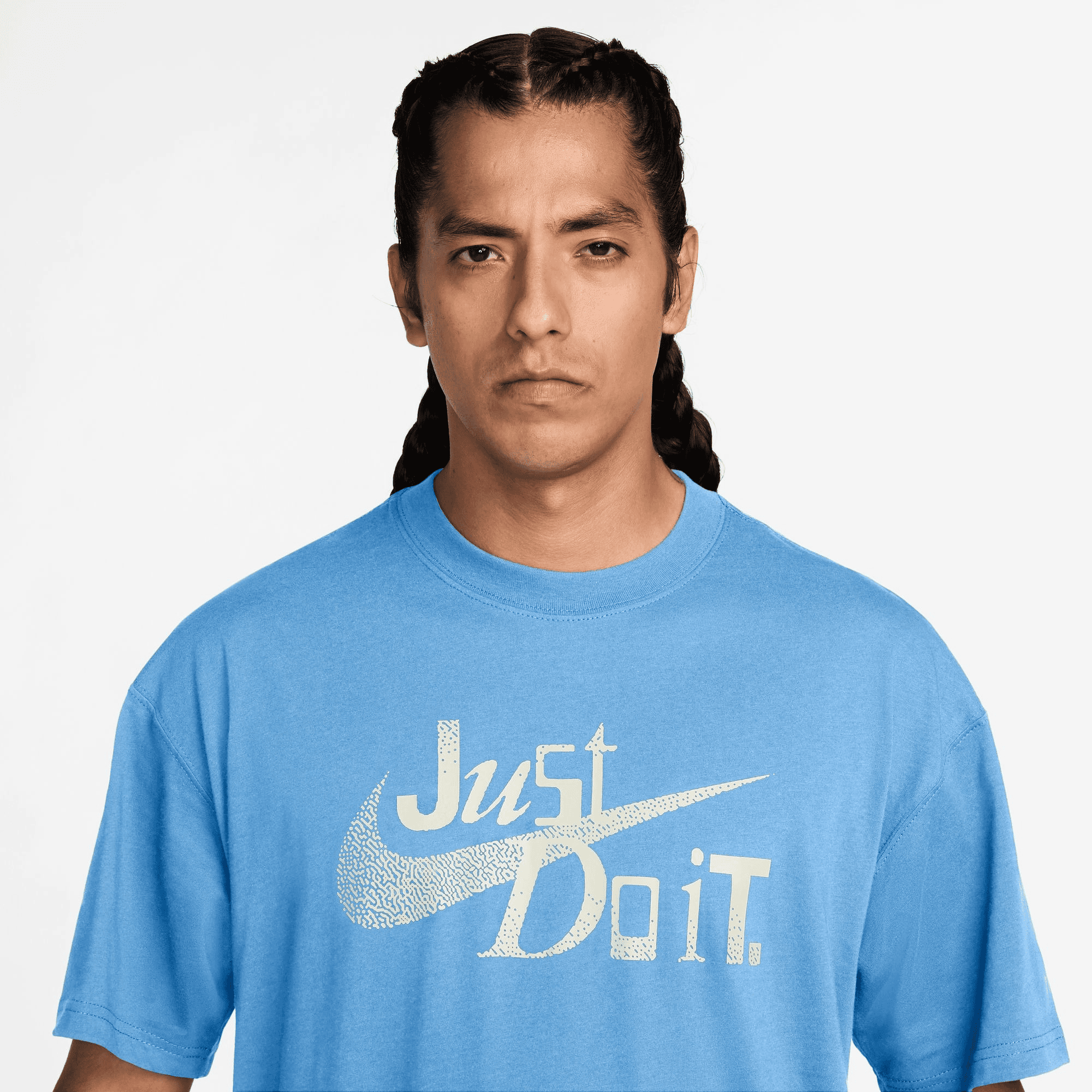 Nike Sportswear Just Do It Polera de corte holgado con logo Just Do It